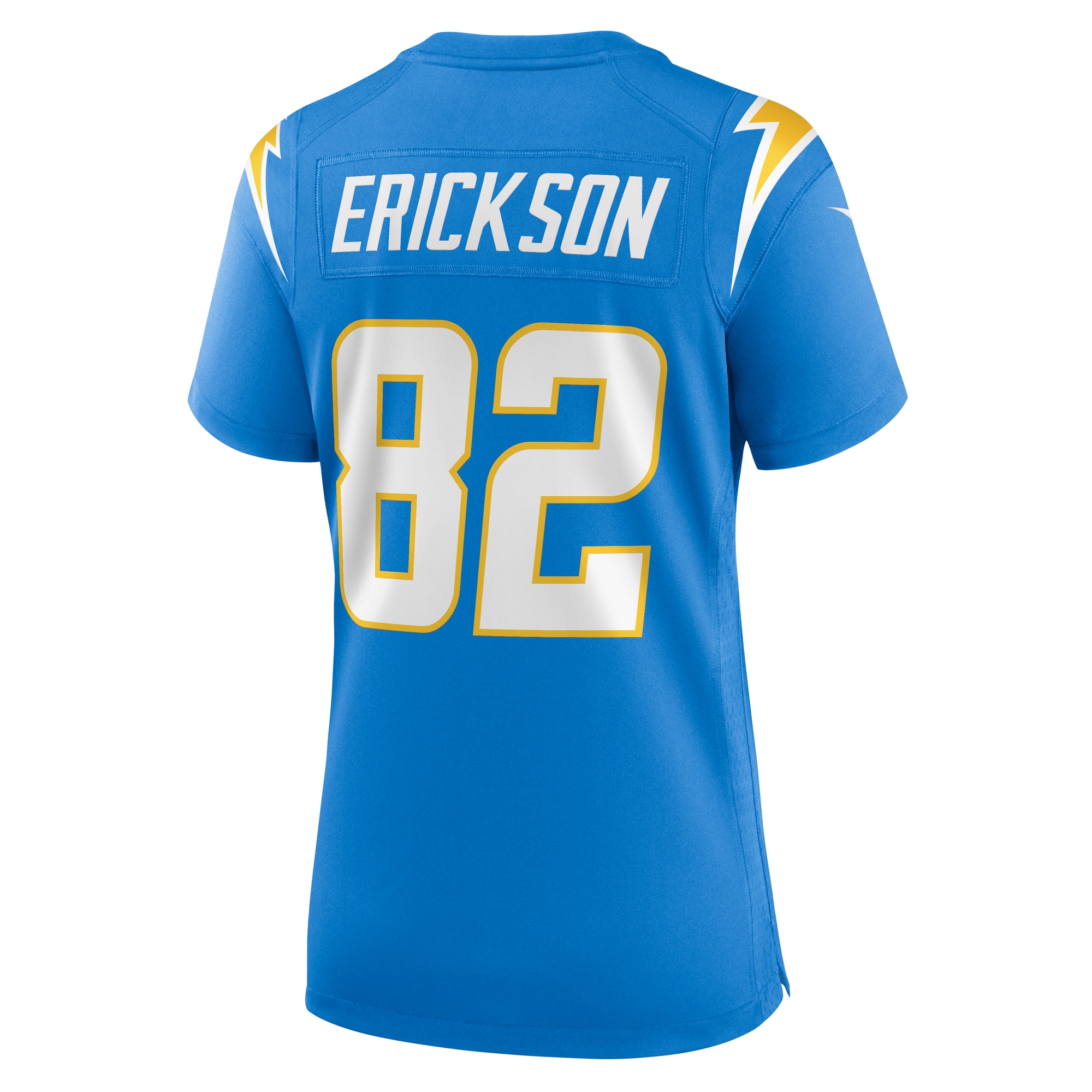 Women's Los Angeles Chargers Alex Erickson Powder Blue Team Game Jersey JS5118 Saliibo - Image 3