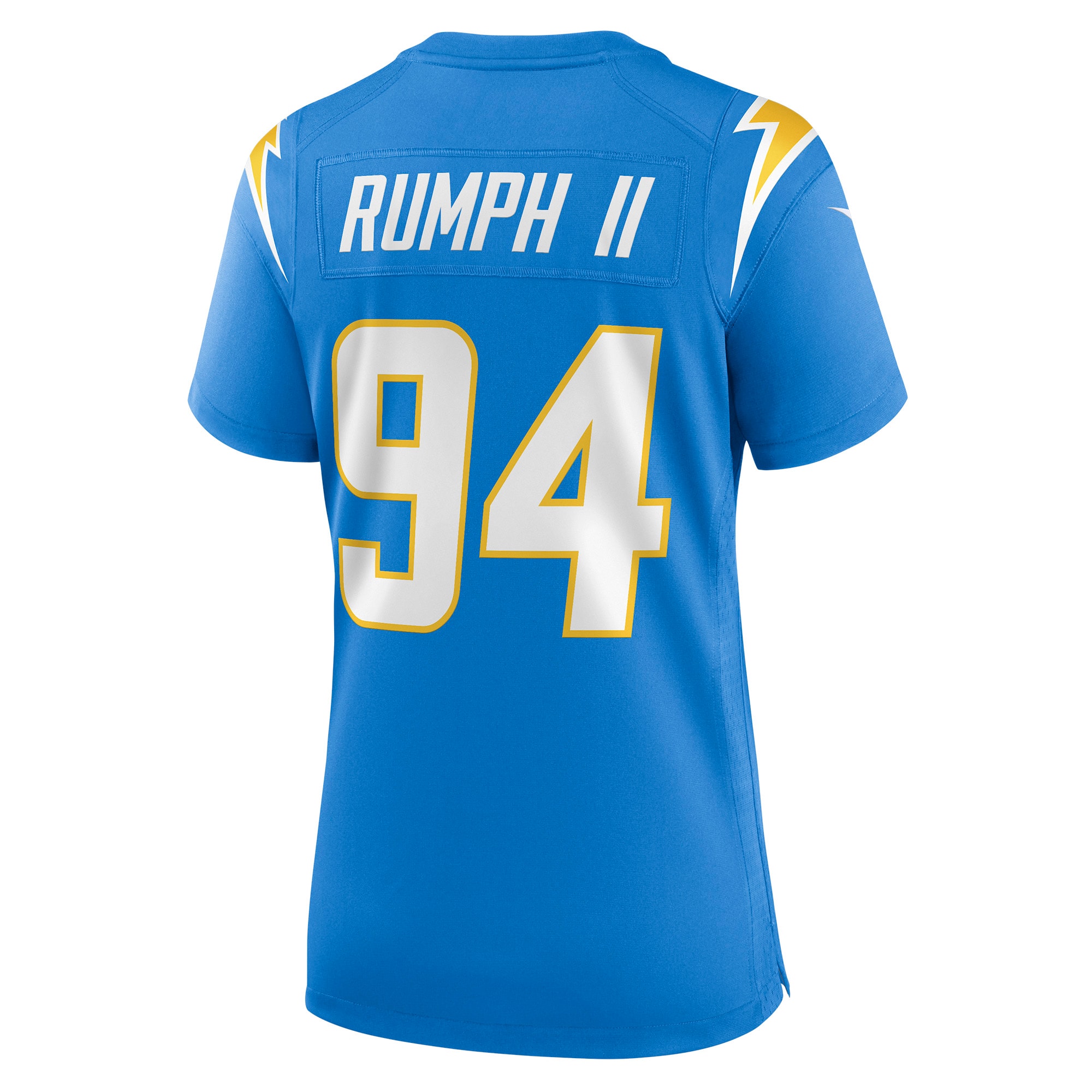 Women's Los Angeles Chargers Chris Rumph II Powder Blue Game Jersey JS6695 Saliibo - Image 3