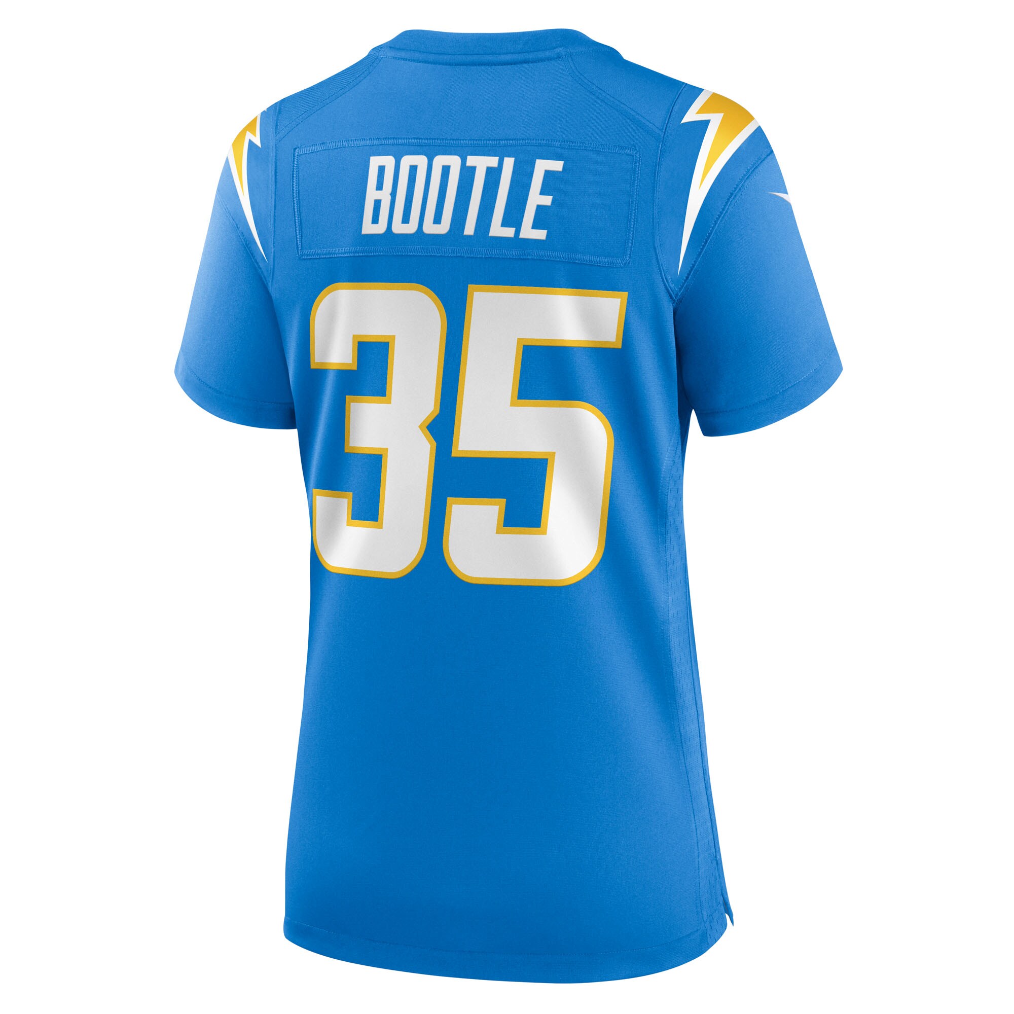 Women's Los Angeles Chargers Dicaprio Bootle Powder Blue Team Game Jersey JS6083 Saliibo - Image 3