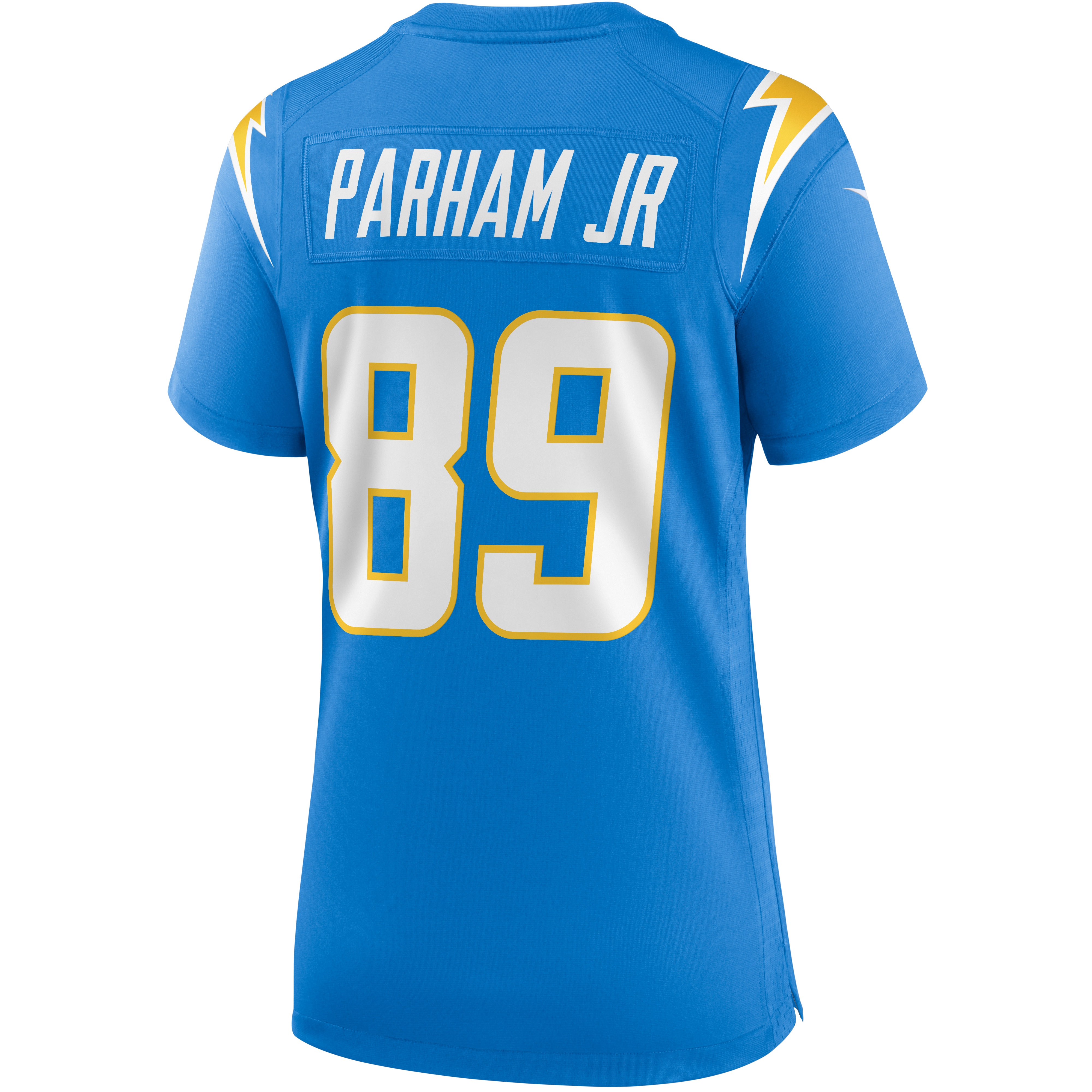 Women's Los Angeles Chargers Donald Parham Jr. Powder Blue Game Jersey JS2160 Saliibo - Image 3