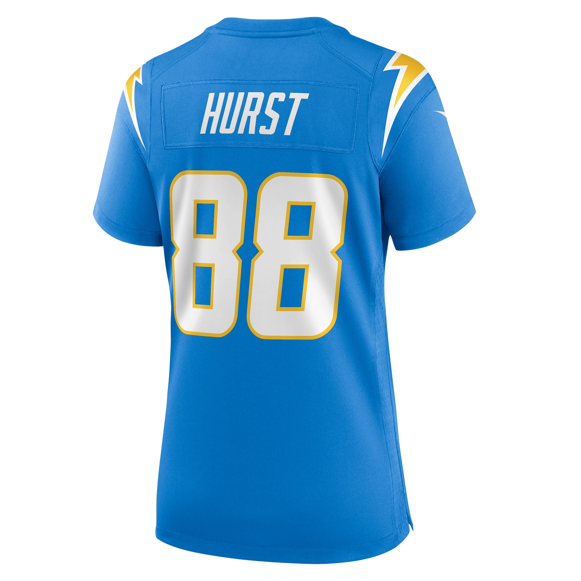 Women's Los Angeles Chargers Hayden Hurst Powder Blue Game Jersey JS7972 Saliibo - Image 3