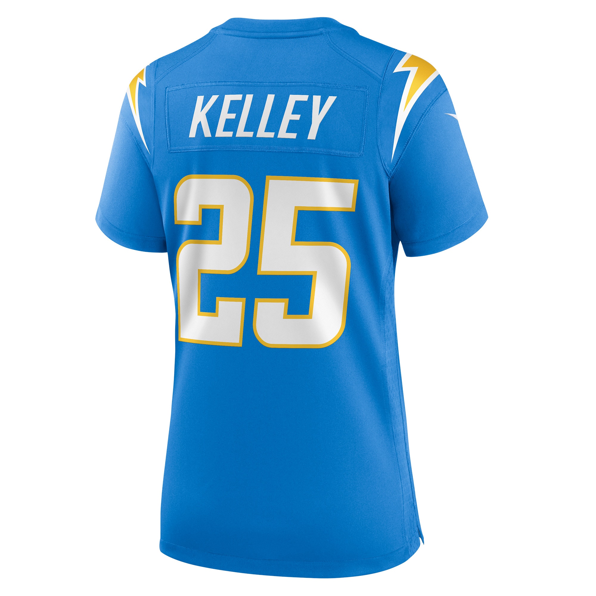 Women's Los Angeles Chargers Joshua Kelley Powder Blue Player Game Jersey JS6381 Saliibo - Image 3
