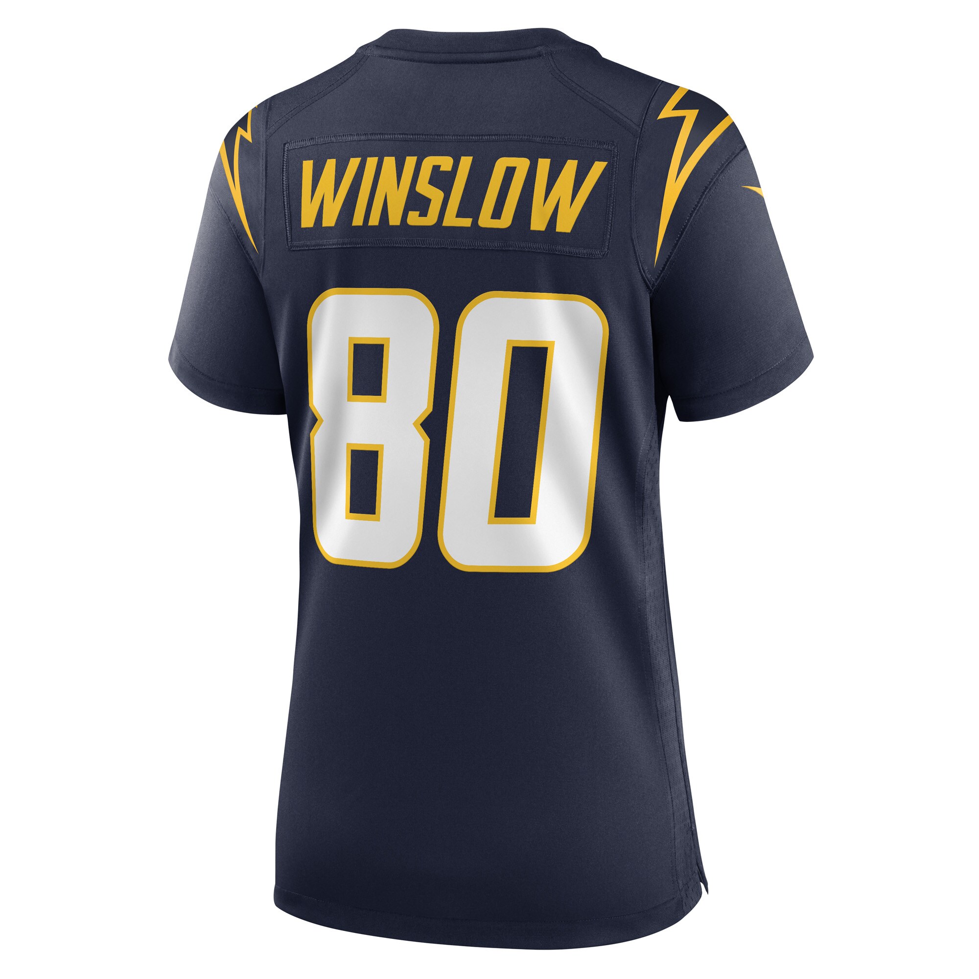 Women's Los Angeles Chargers Kellen Winslow Navy Retired Player Jersey JS4303 Saliibo - Image 3