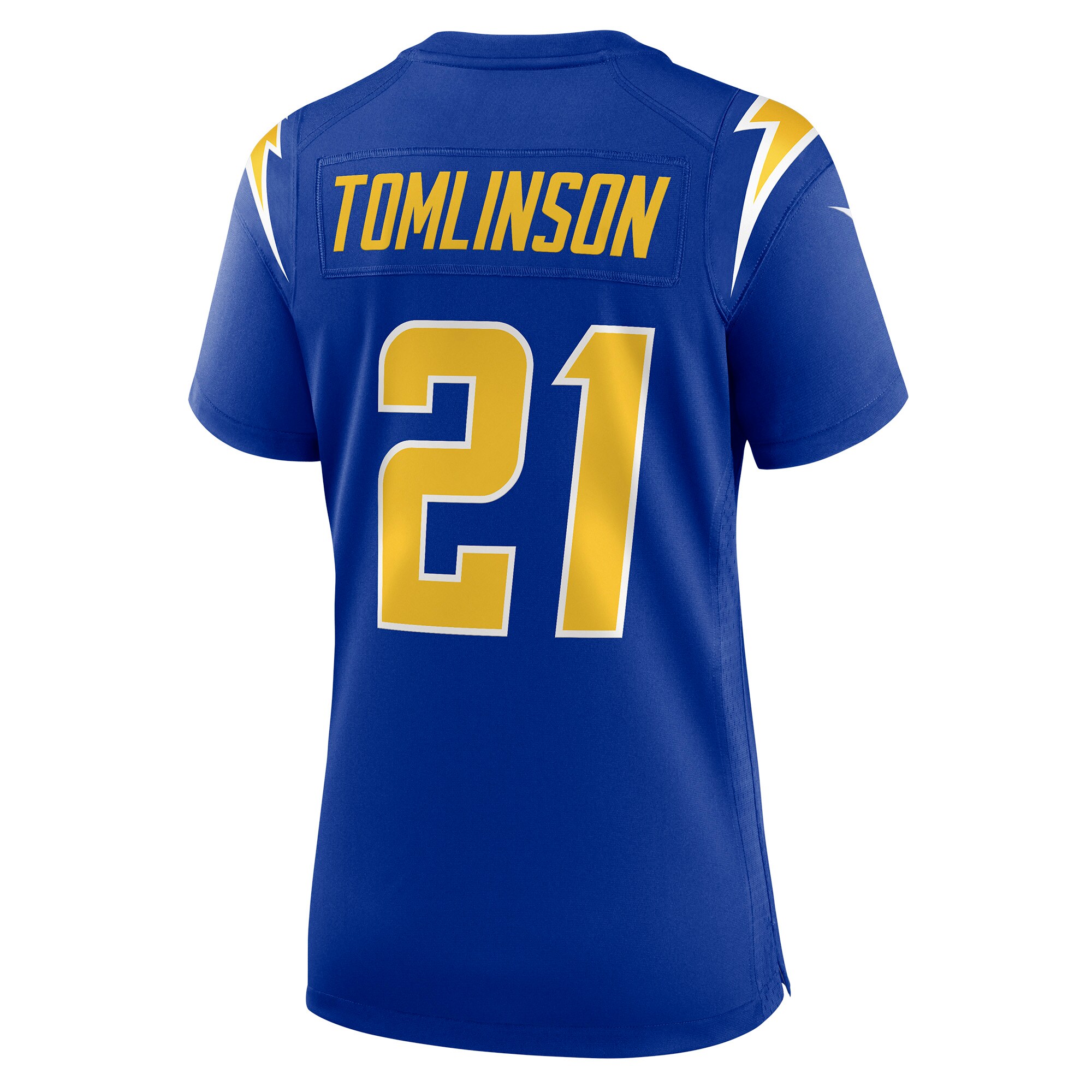 Women's Los Angeles Chargers LaDainian Tomlinson Royal Retired Game Jersey JS6706 Saliibo - Image 3
