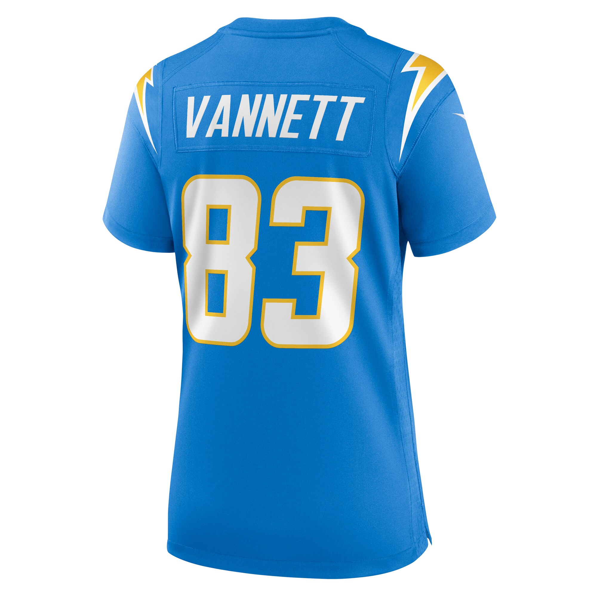 Women's Los Angeles Chargers Nick Vannett Powder Blue Team Game Jersey JS6170 Saliibo - Image 3