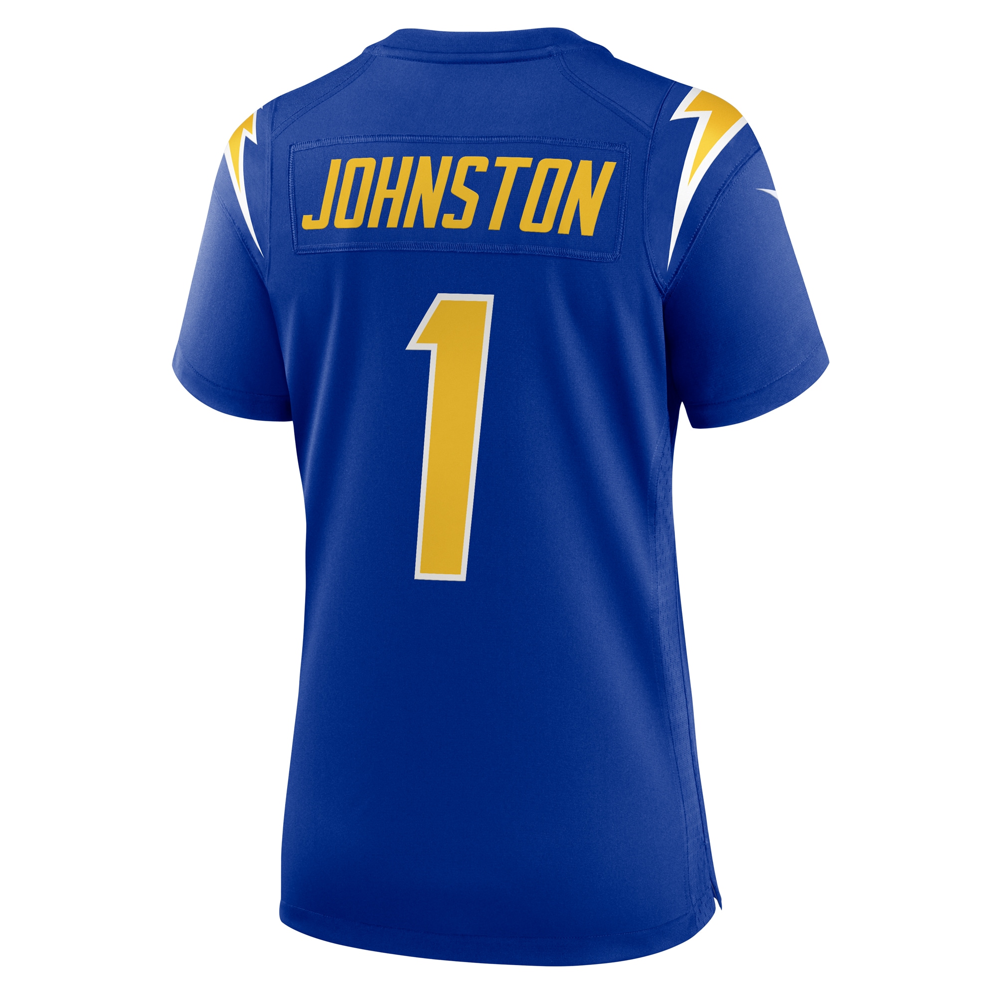 Women's Los Angeles Chargers Quentin Johnston Royal Alternate Game Jersey JS6735 Saliibo - Image 3