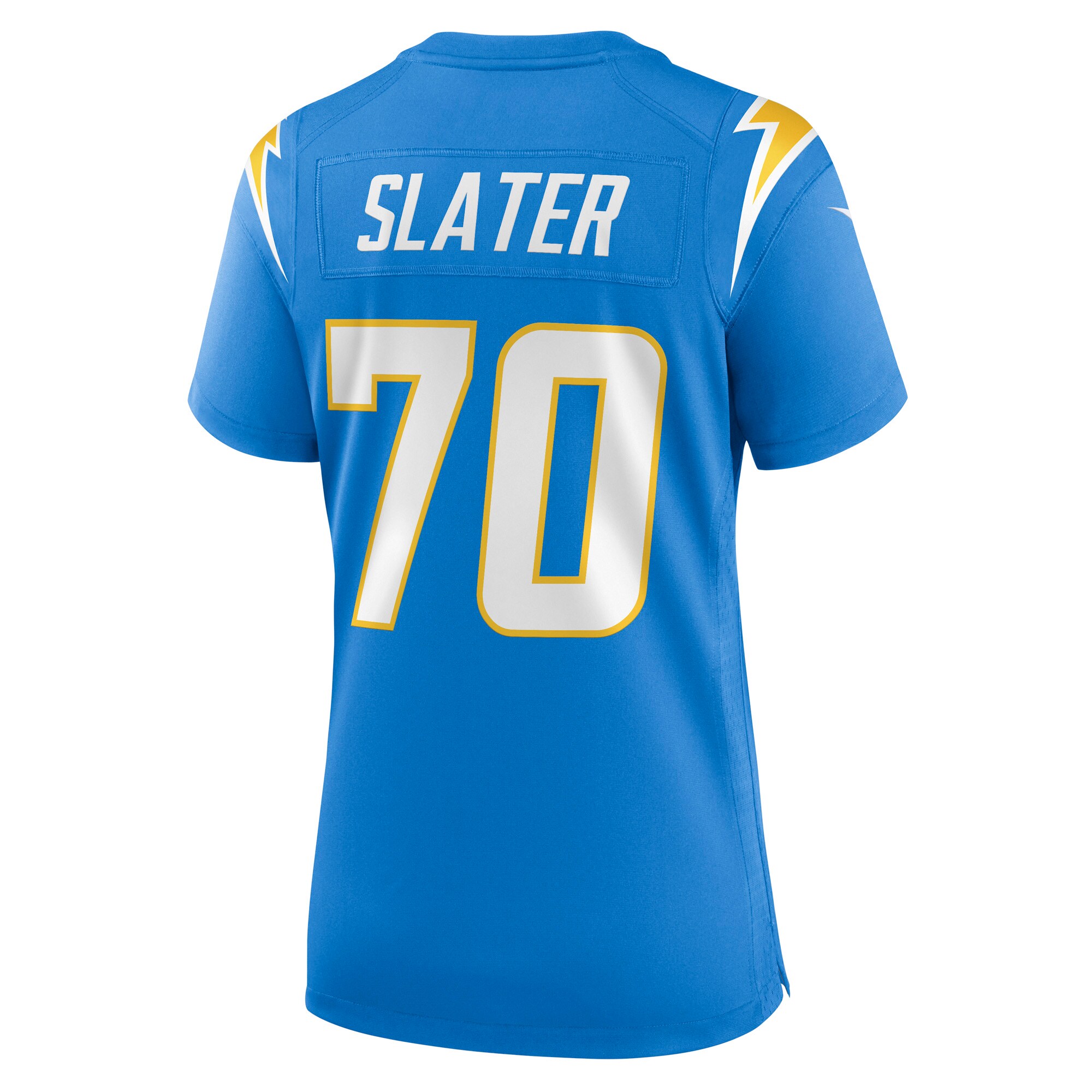 Women's Los Angeles Chargers Rashawn Slater Powder Blue Game Jersey JS6093 Saliibo - Image 3