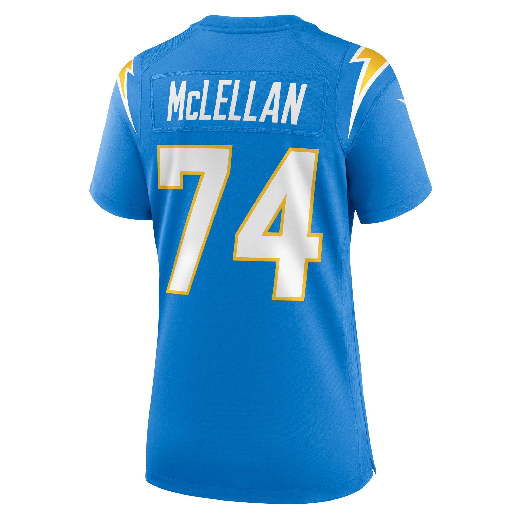 Women's Los Angeles Chargers Tyler McLellan Powder Blue Game Jersey JS5688 Saliibo - Image 3