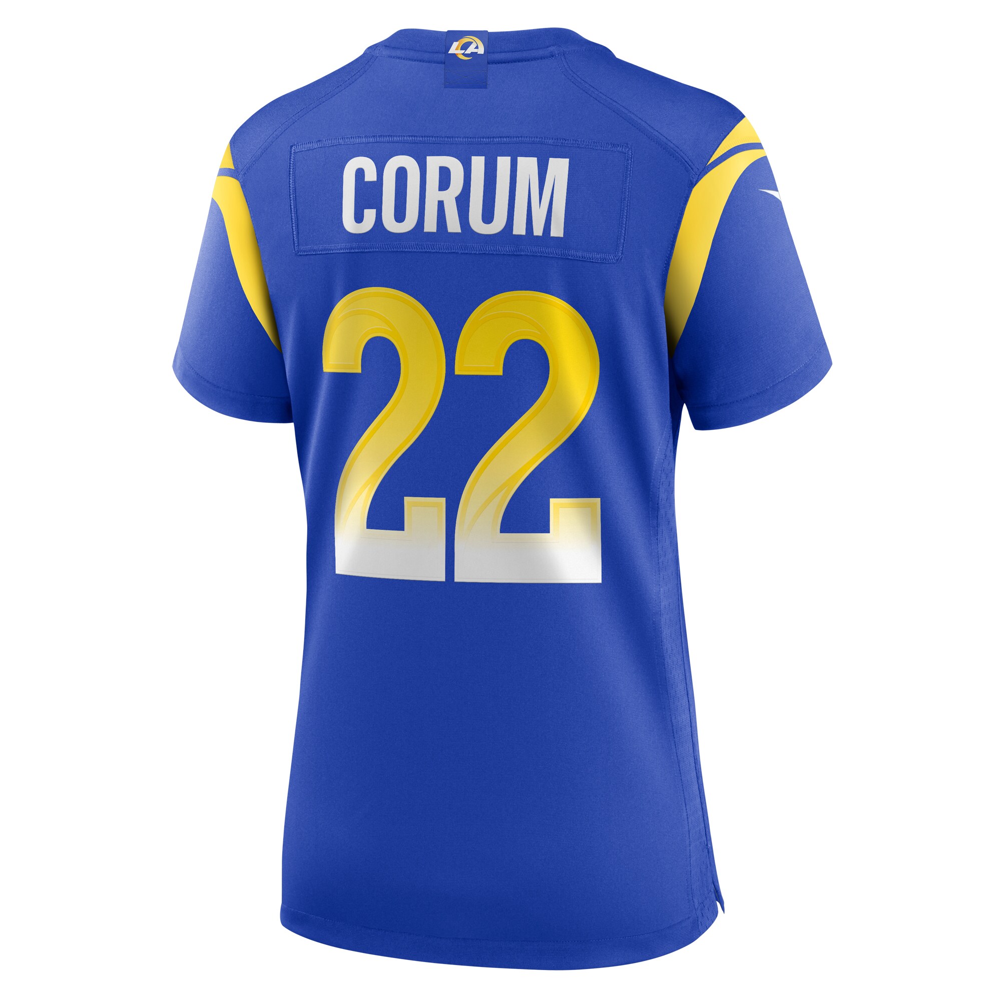 Women's Los Angeles Rams Blake Corum Royal Game Jersey JS6633 Saliibo - Image 3