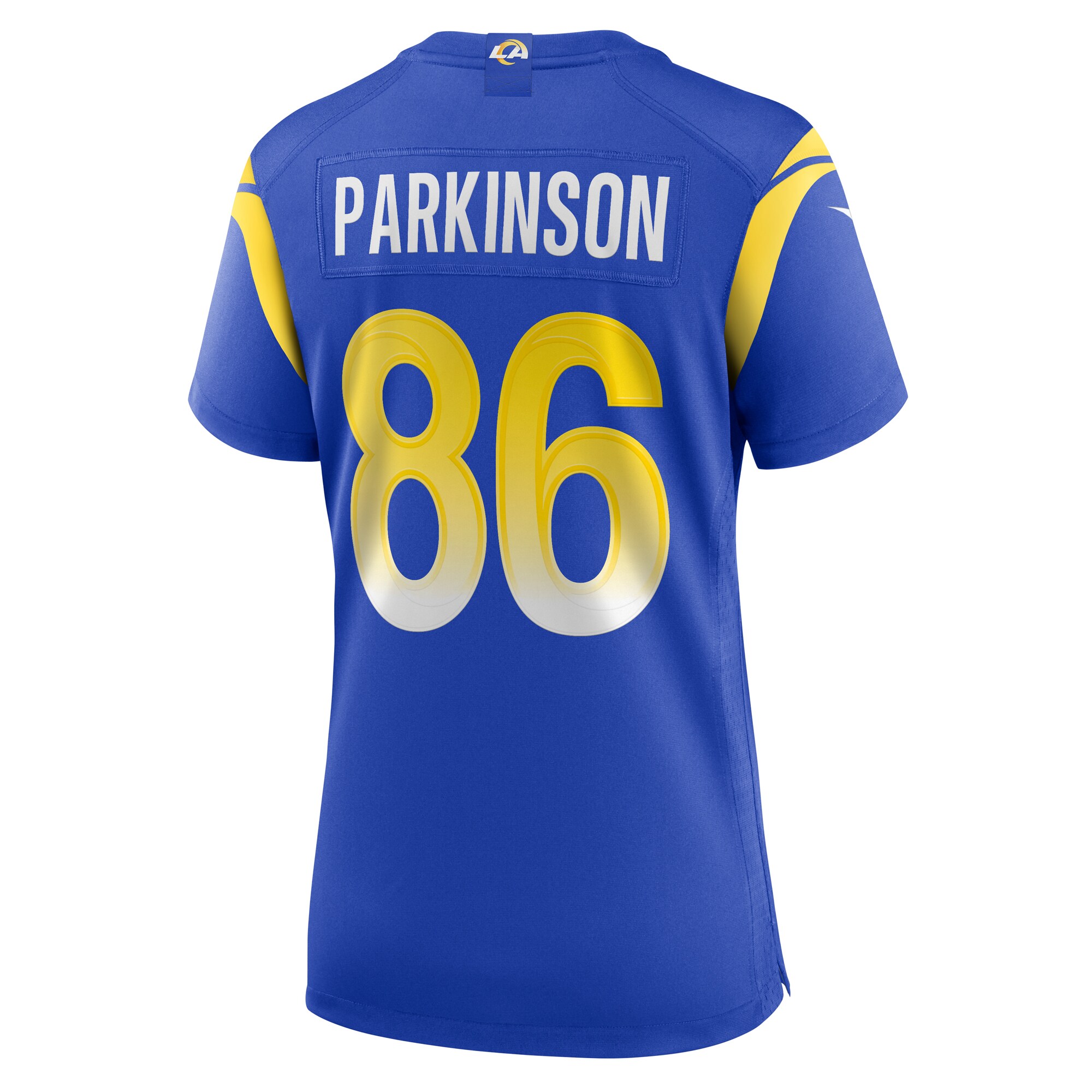Women's Los Angeles Rams Colby Parkinson Royal Team Game Jersey JS1920 Saliibo - Image 3