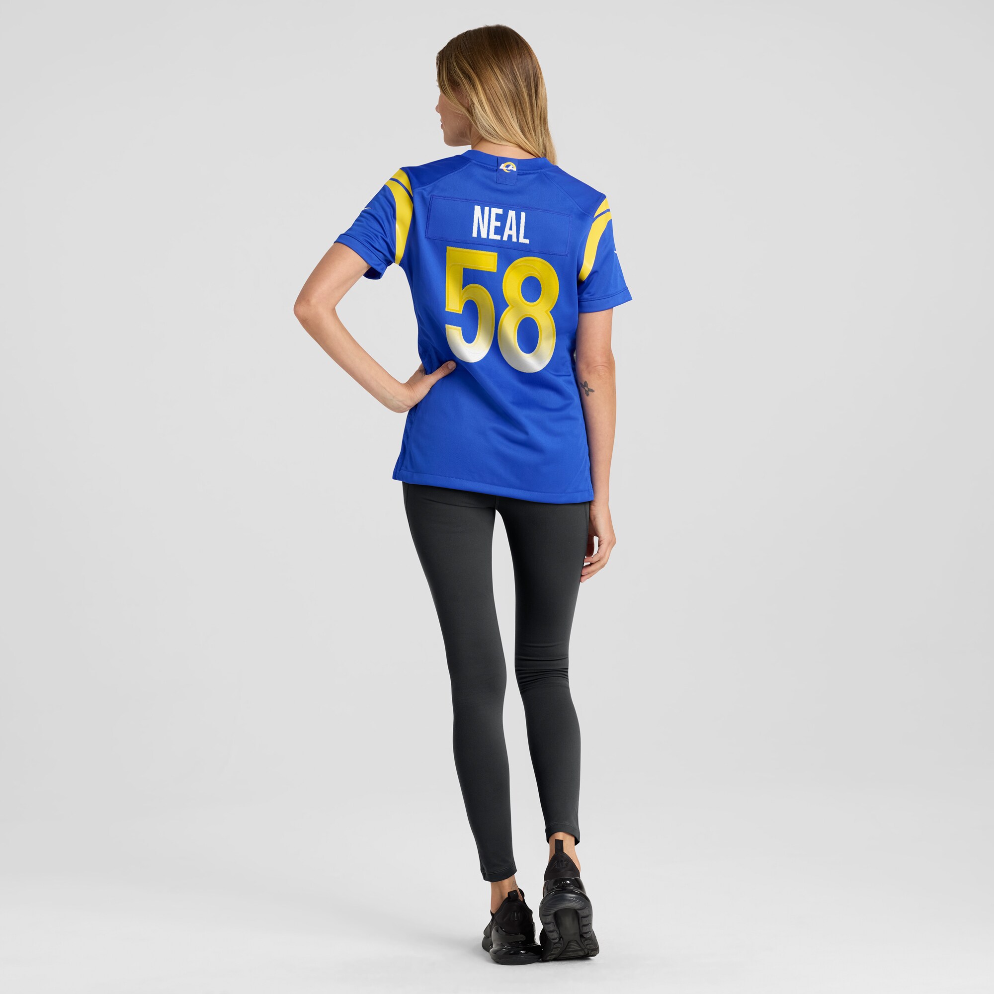 Women's Los Angeles Rams Eli Neal Royal Game Jersey JS6628 Saliibo - Image 5