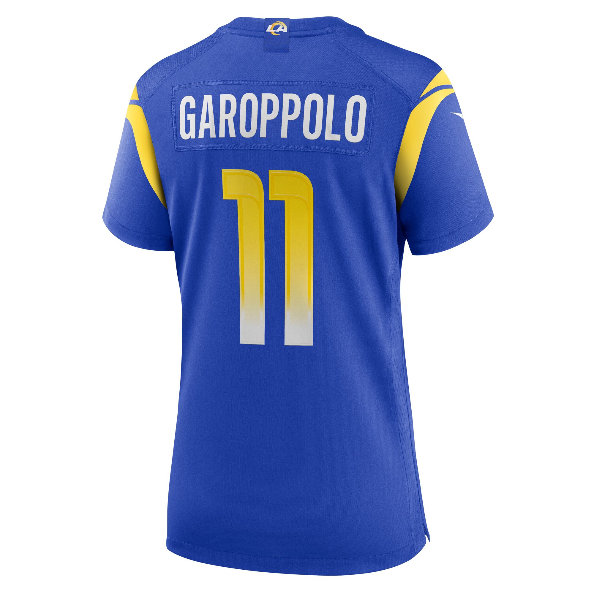 Women's Los Angeles Rams Jimmy Garoppolo Royal Team Game Jersey JS7219 Saliibo - Image 3