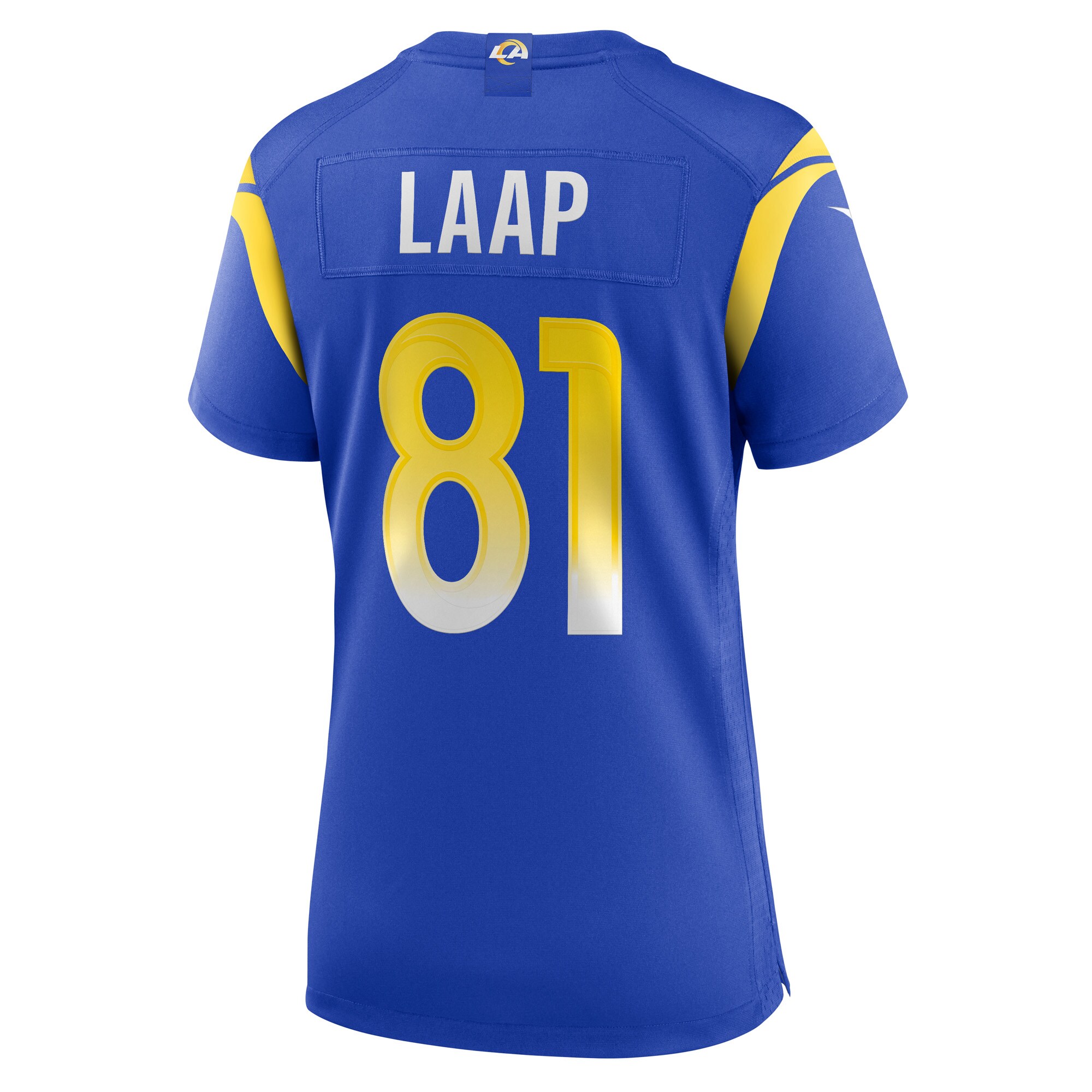 Women's Los Angeles Rams JJ Laap Royal Game Jersey JS2849 Saliibo - Image 3