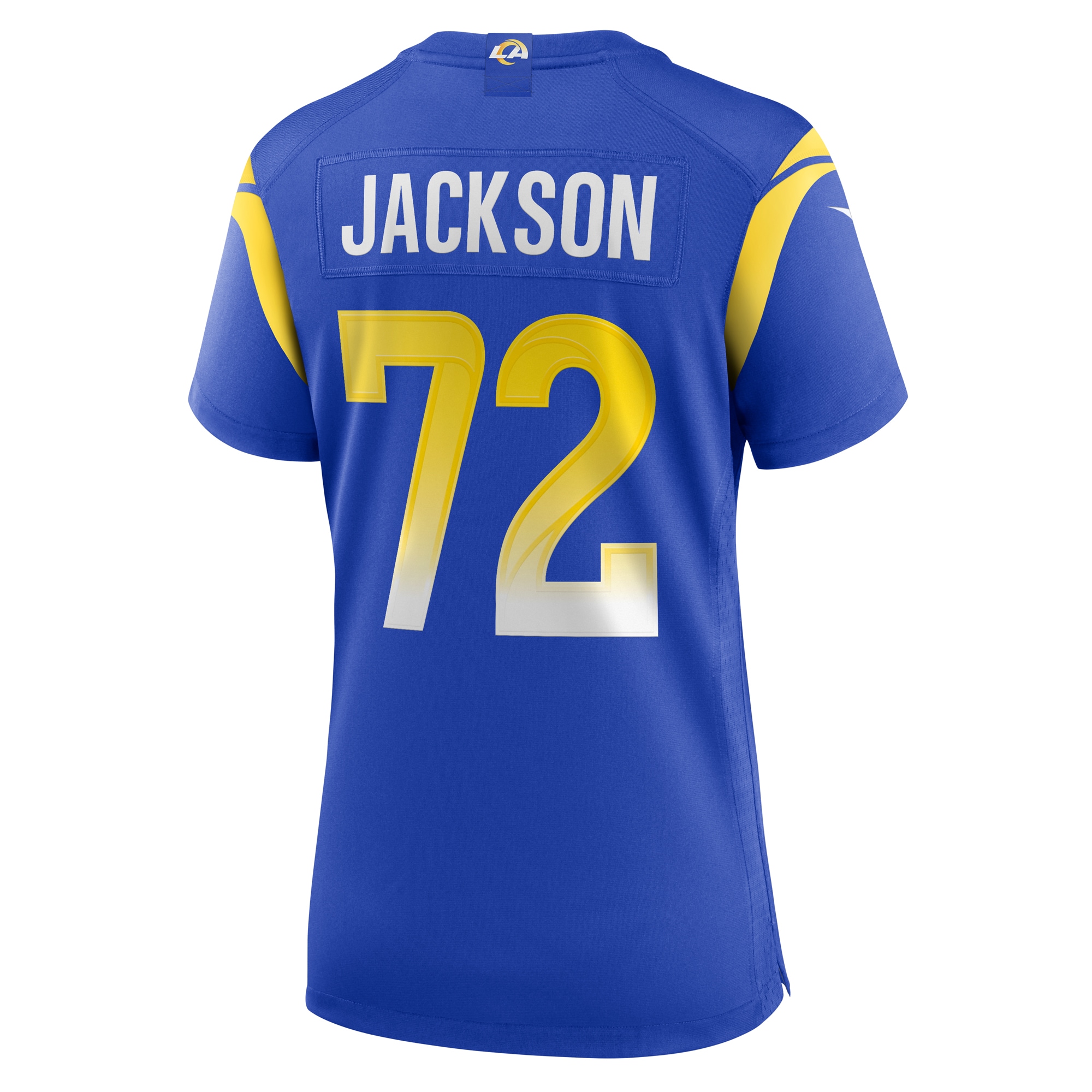 Women's Los Angeles Rams Jonah Jackson Royal Team Game Jersey JS4488 Saliibo - Image 3