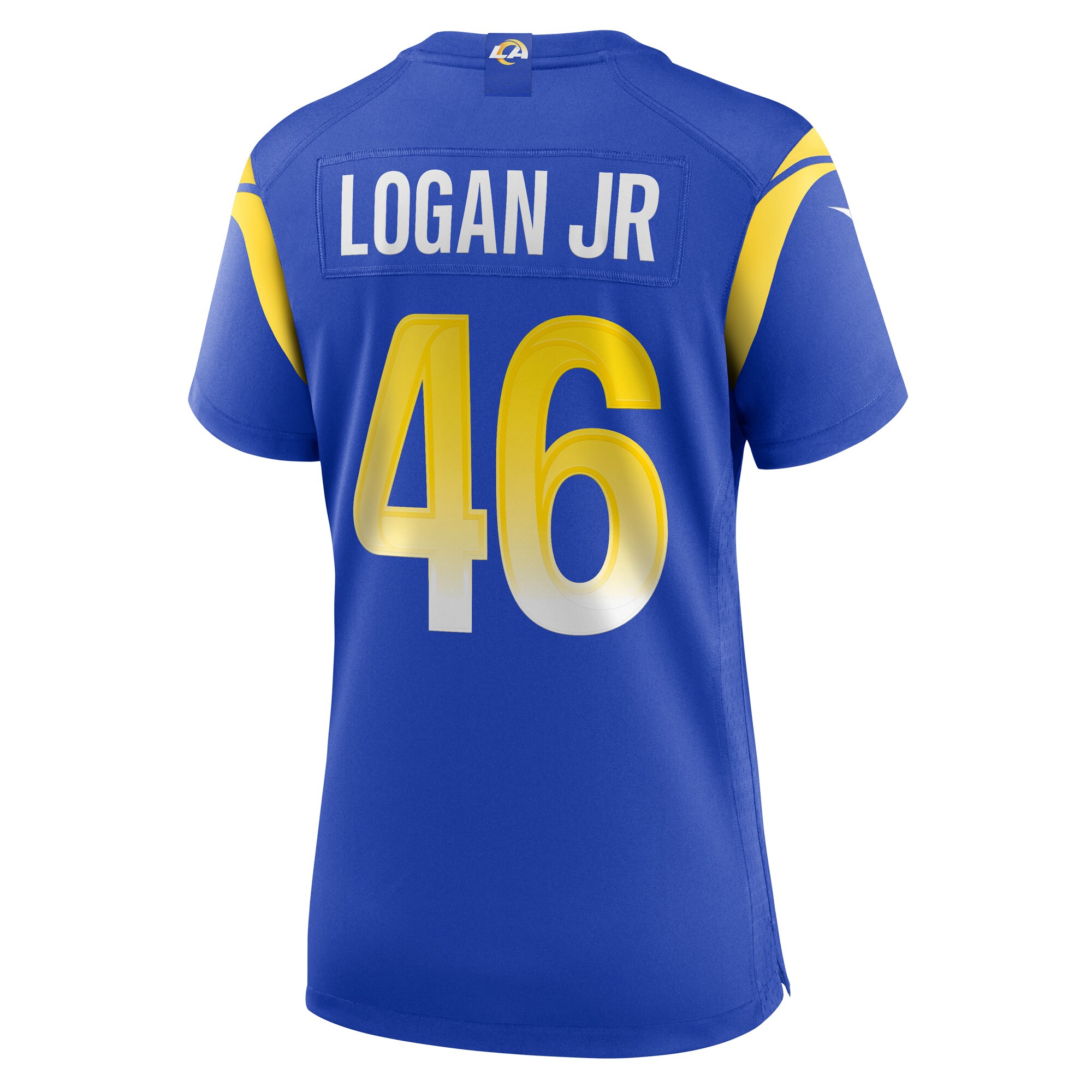 Women's Los Angeles Rams Kenny Logan Jr. Royal Game Jersey JS1749 Saliibo - Image 3
