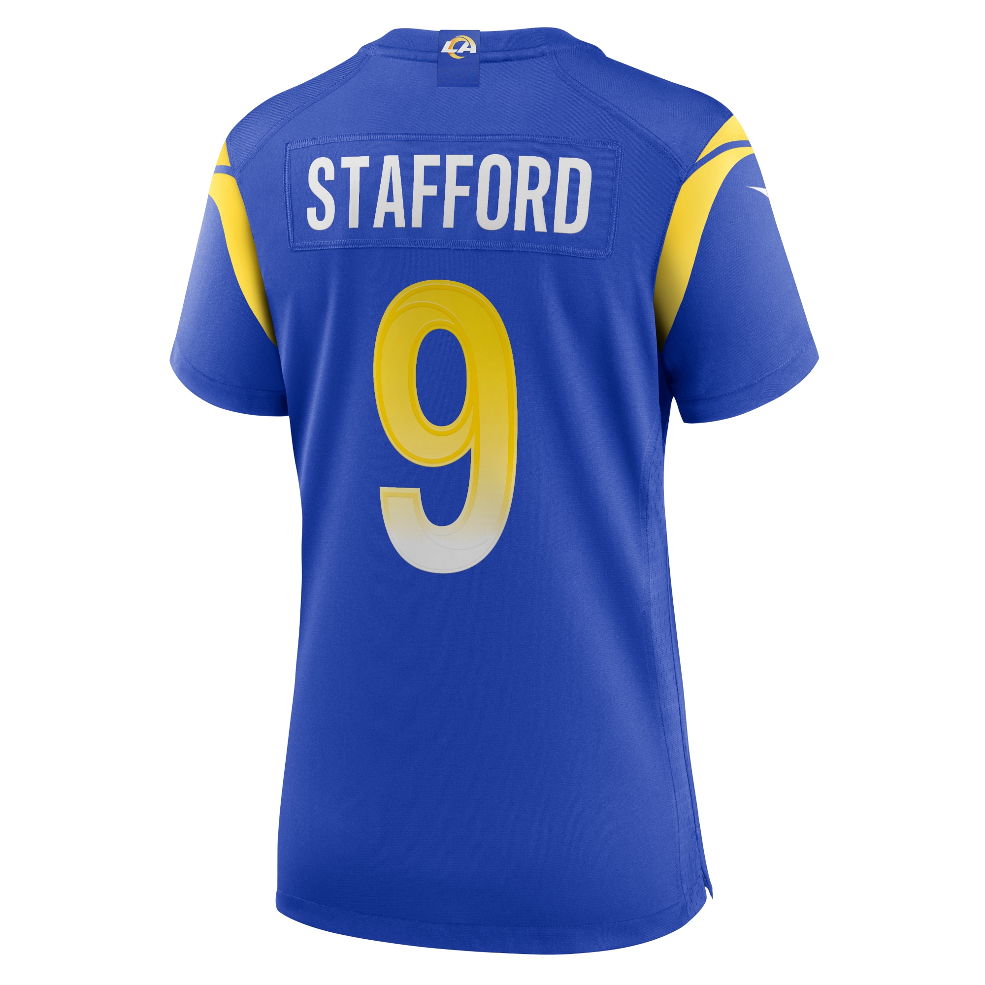 Women's Los Angeles Rams Matthew Stafford Royal Player Jersey JS9095 Saliibo - Image 3
