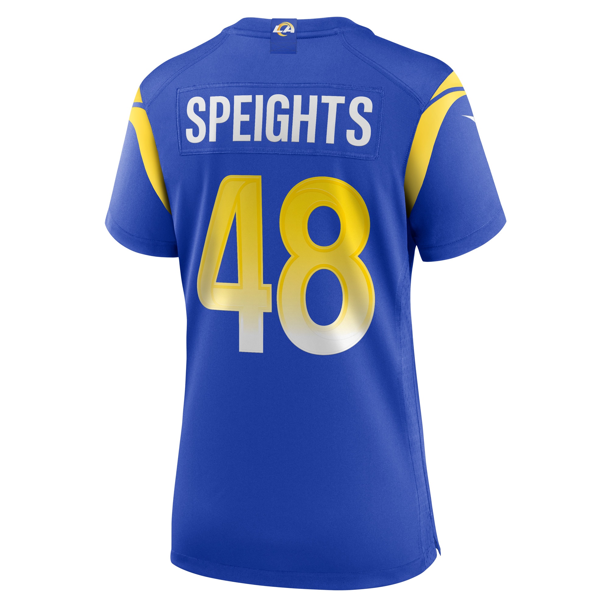 Women's Los Angeles Rams Omar Speights Royal Game Jersey JS1166 Saliibo - Image 3