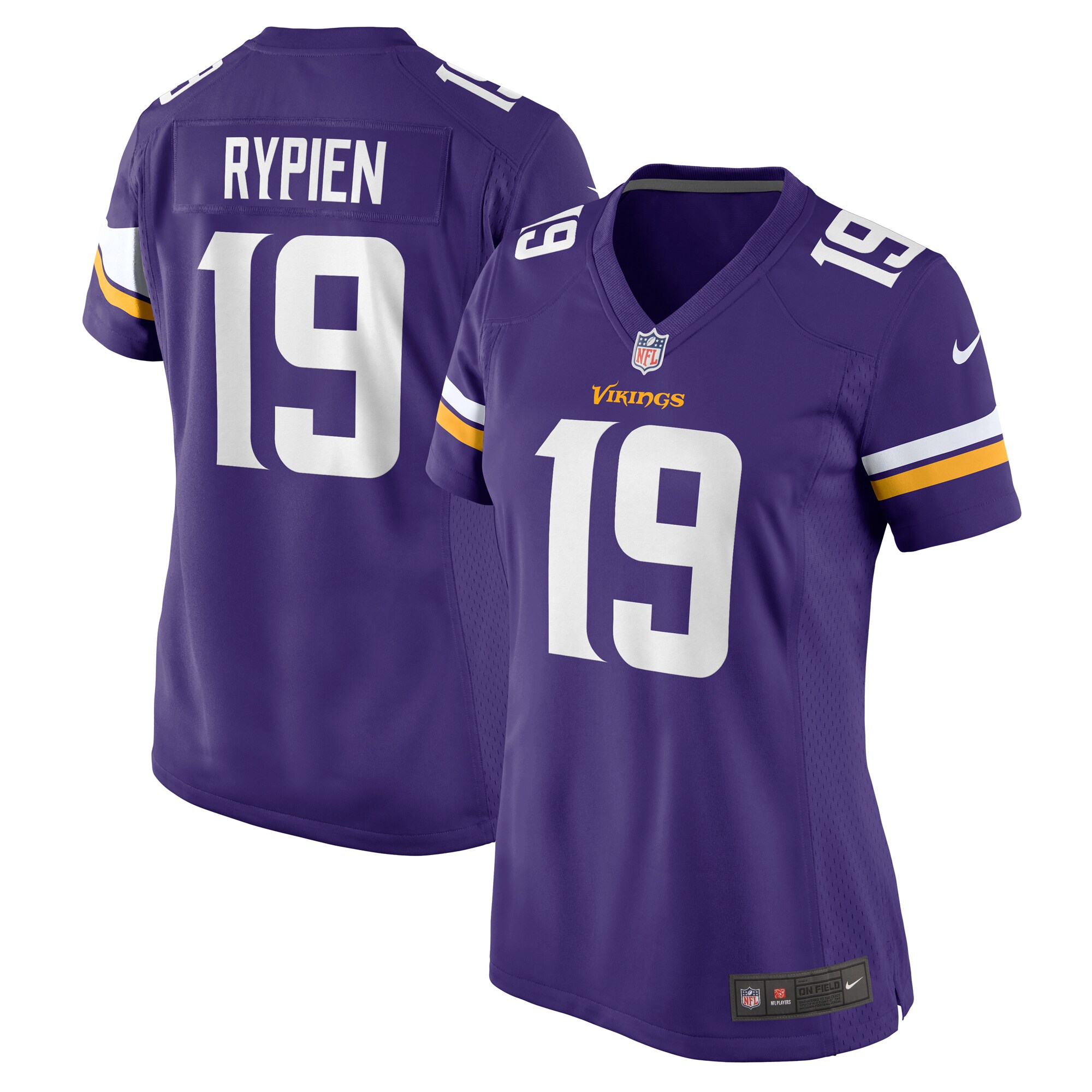 Women's Minnesota Vikings Brett Rypien Purple Game Jersey JS7348 Saliibo
