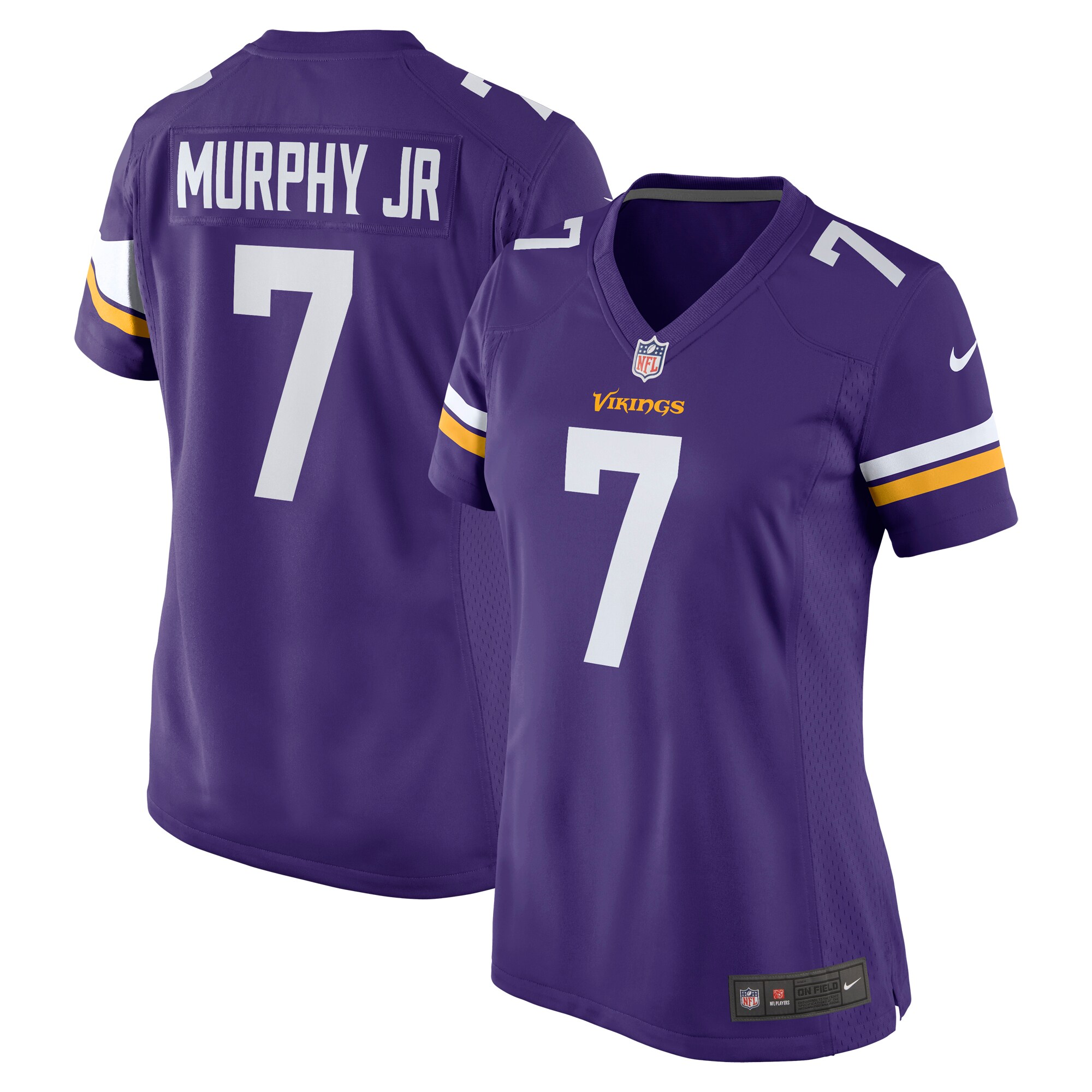 Women's Minnesota Vikings Byron Murphy Jr. Purple Game Jersey JS4928 Saliibo