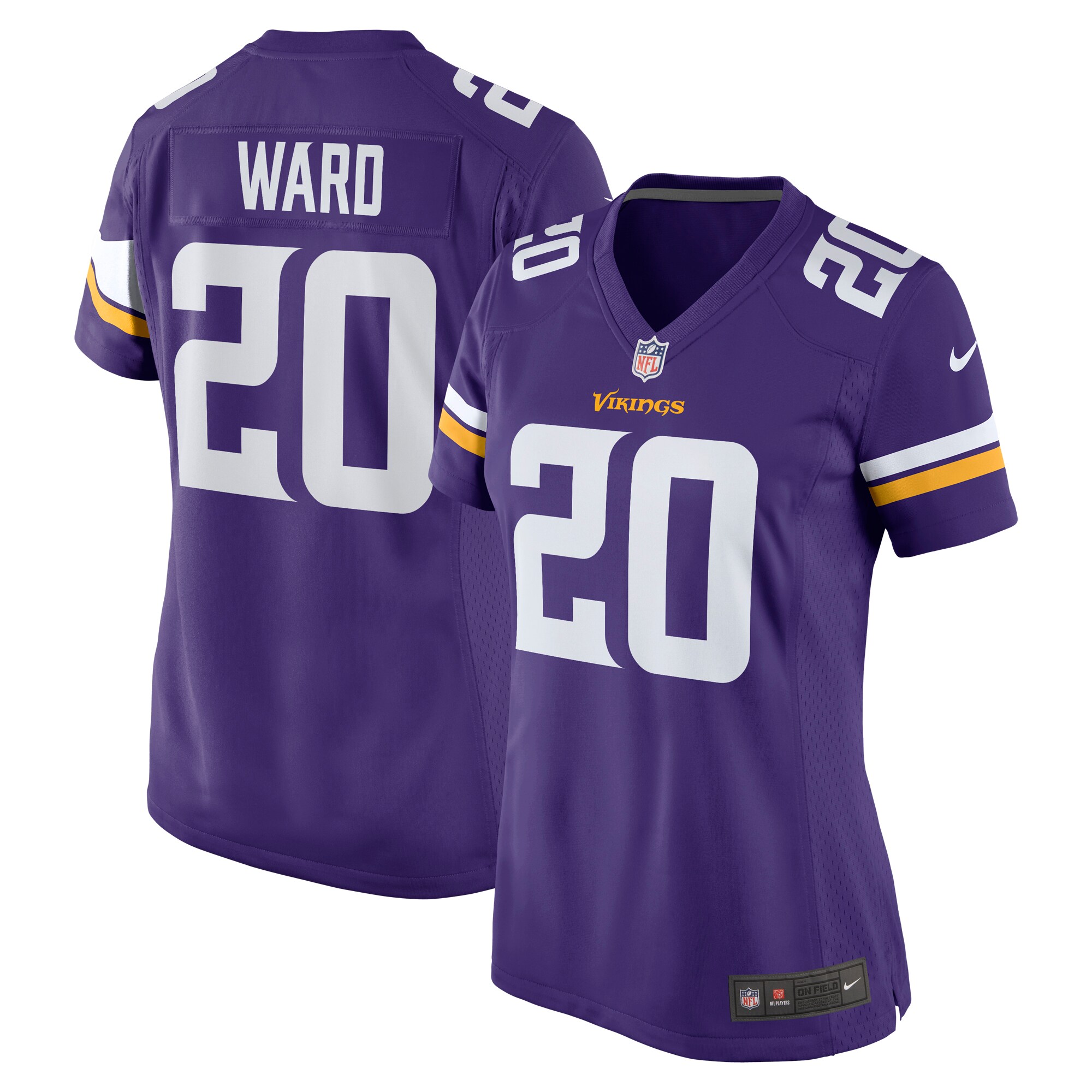 Women's Minnesota Vikings Jay Ward Purple Game Jersey JS6268 Saliibo