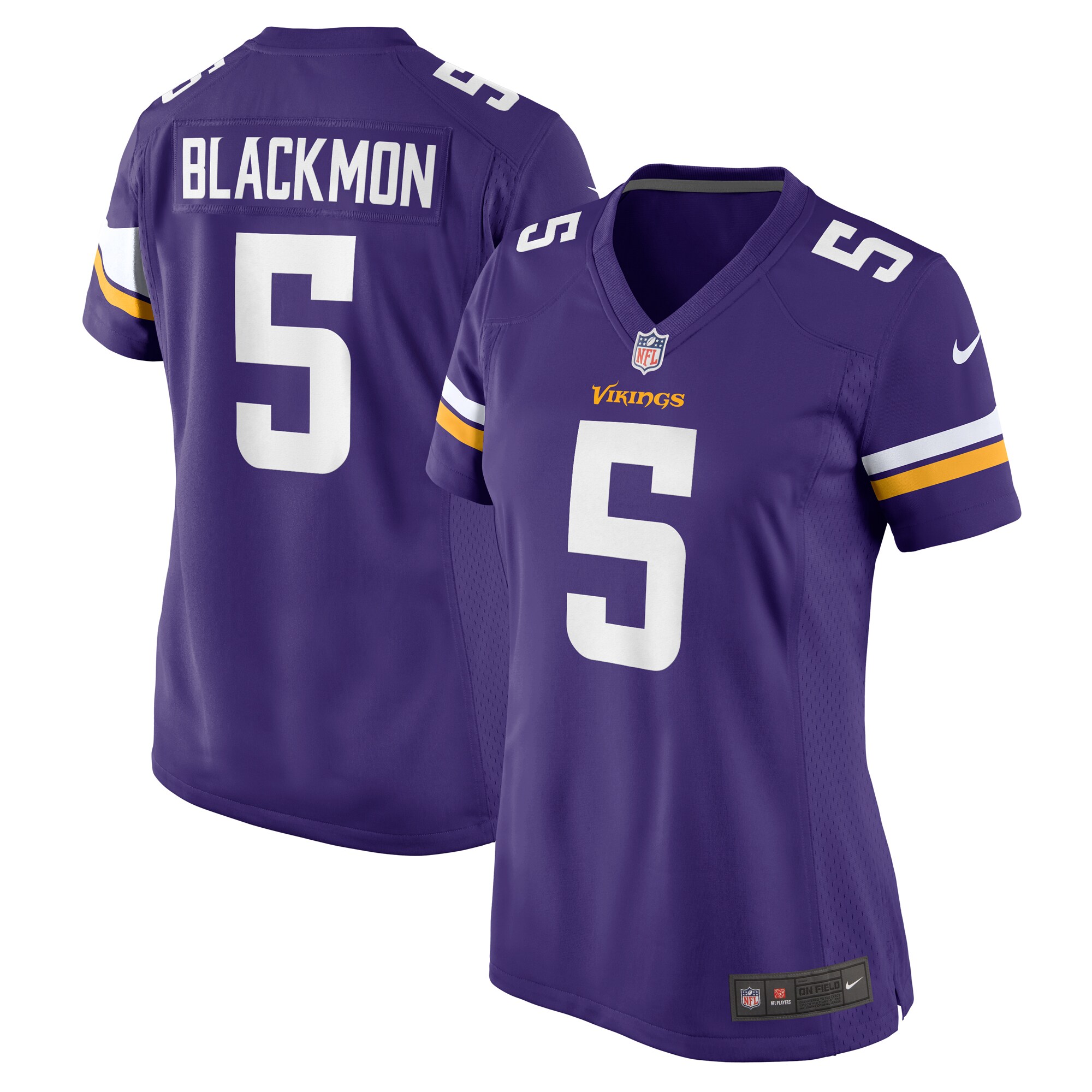 Women's Minnesota Vikings Mekhi Blackmon Purple Game Jersey JS3864 Saliibo