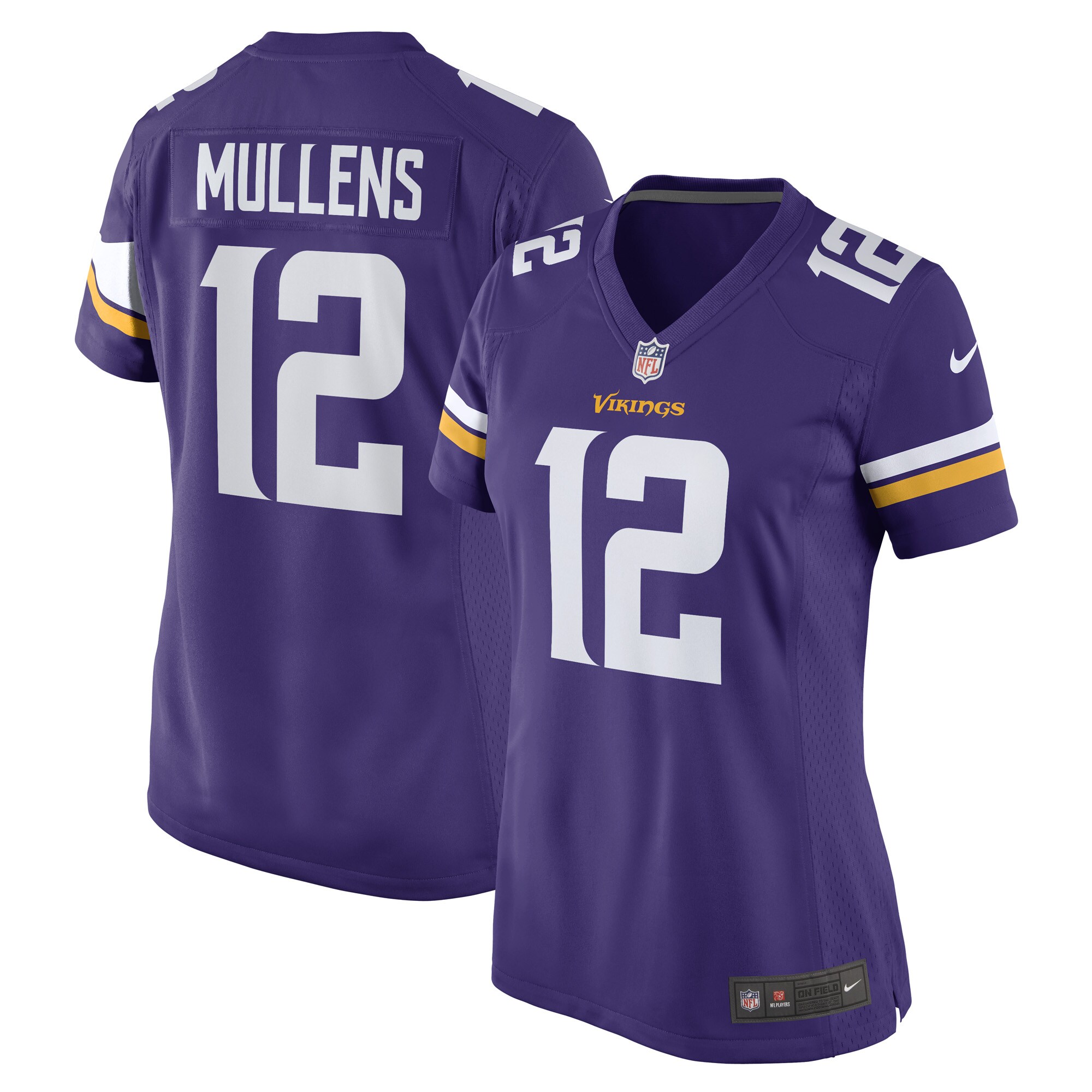 Women's Minnesota Vikings Nick Mullens Purple Game Player Jersey JS4944 Saliibo
