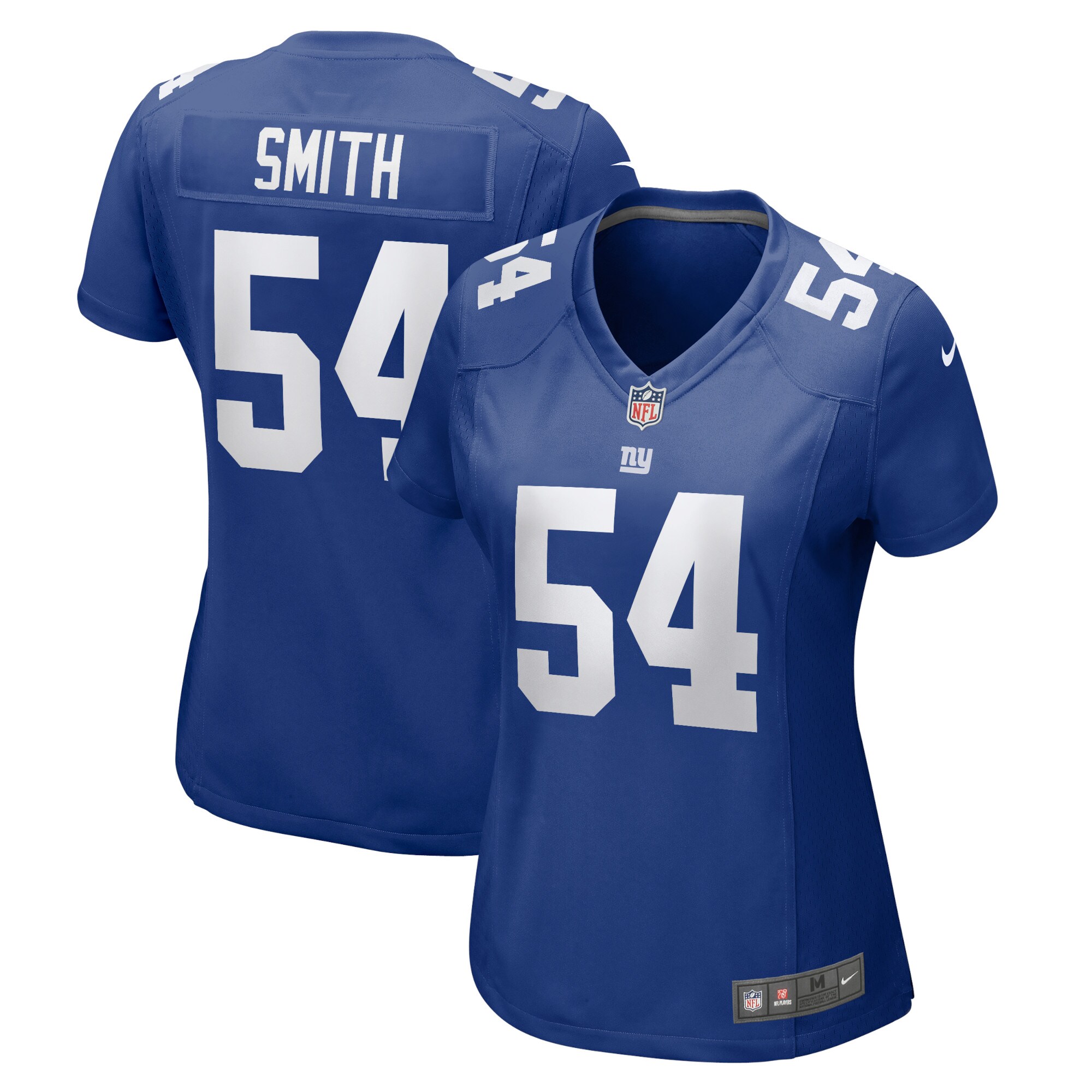 Women's New York Giants Jaylon Smith Royal Home Game Player Jersey JS3225 Saliibo