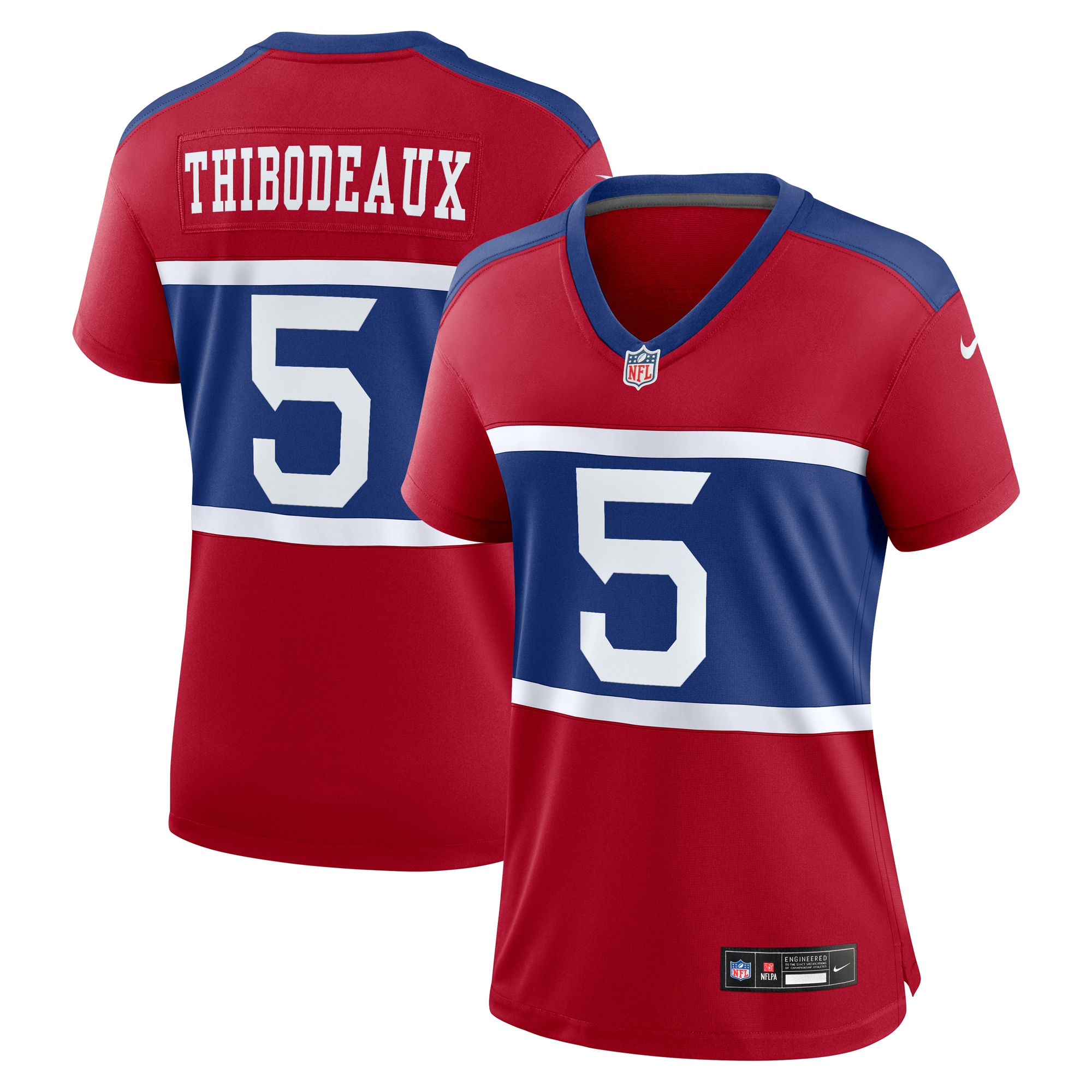 Women's New York Giants Kayvon Thibodeaux Century Red Alternate Player Game Jersey JS4794 Saliibo