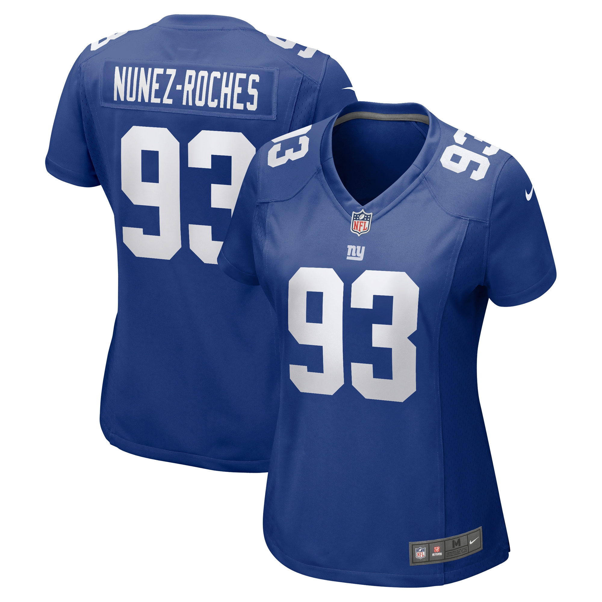 Women's New York Giants Rakeem Nunez-Roches Royal Game Player Jersey JS9590 Saliibo
