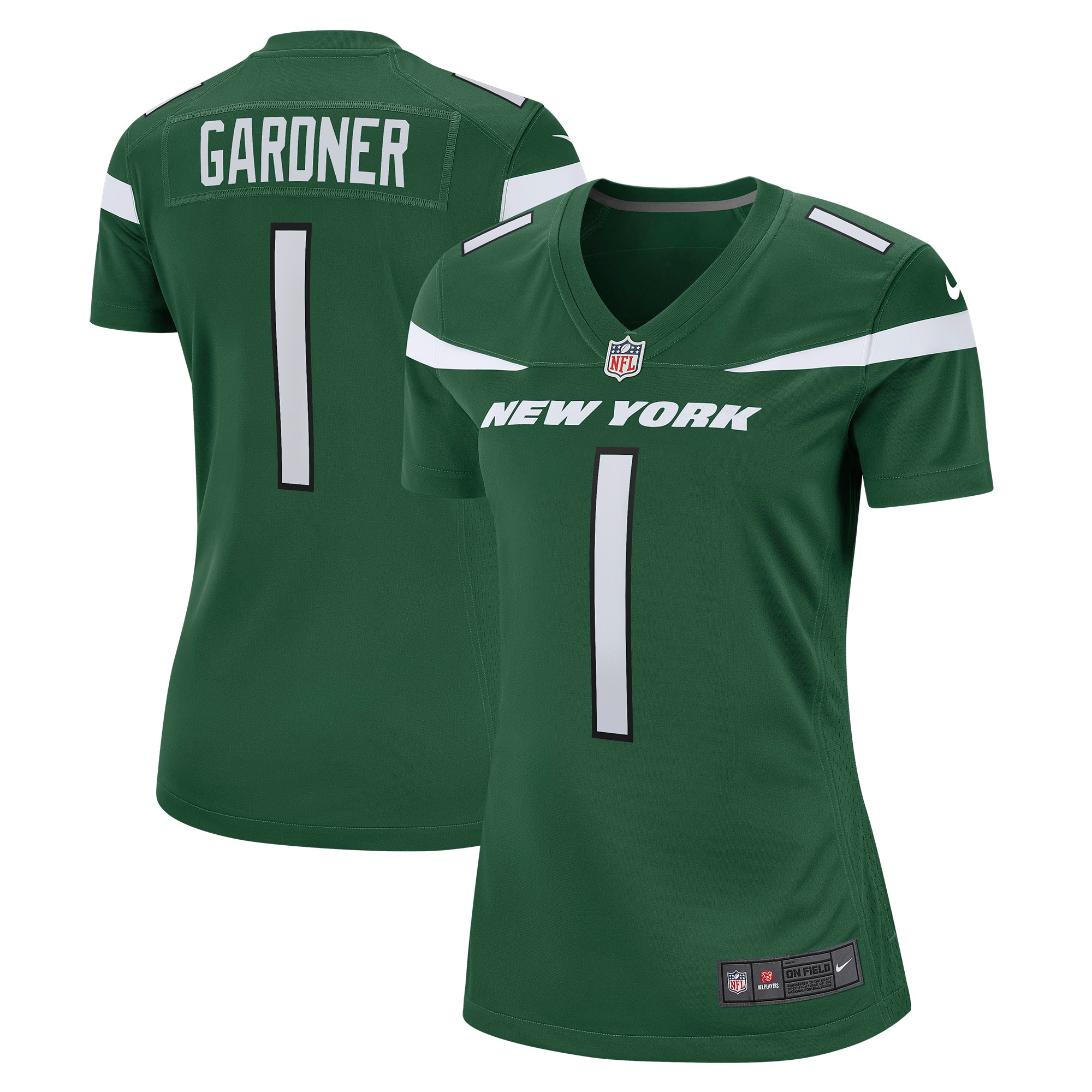 Women's New York Jets Ahmad Sauce Gardner Green Player Jersey JS7685 Saliibo