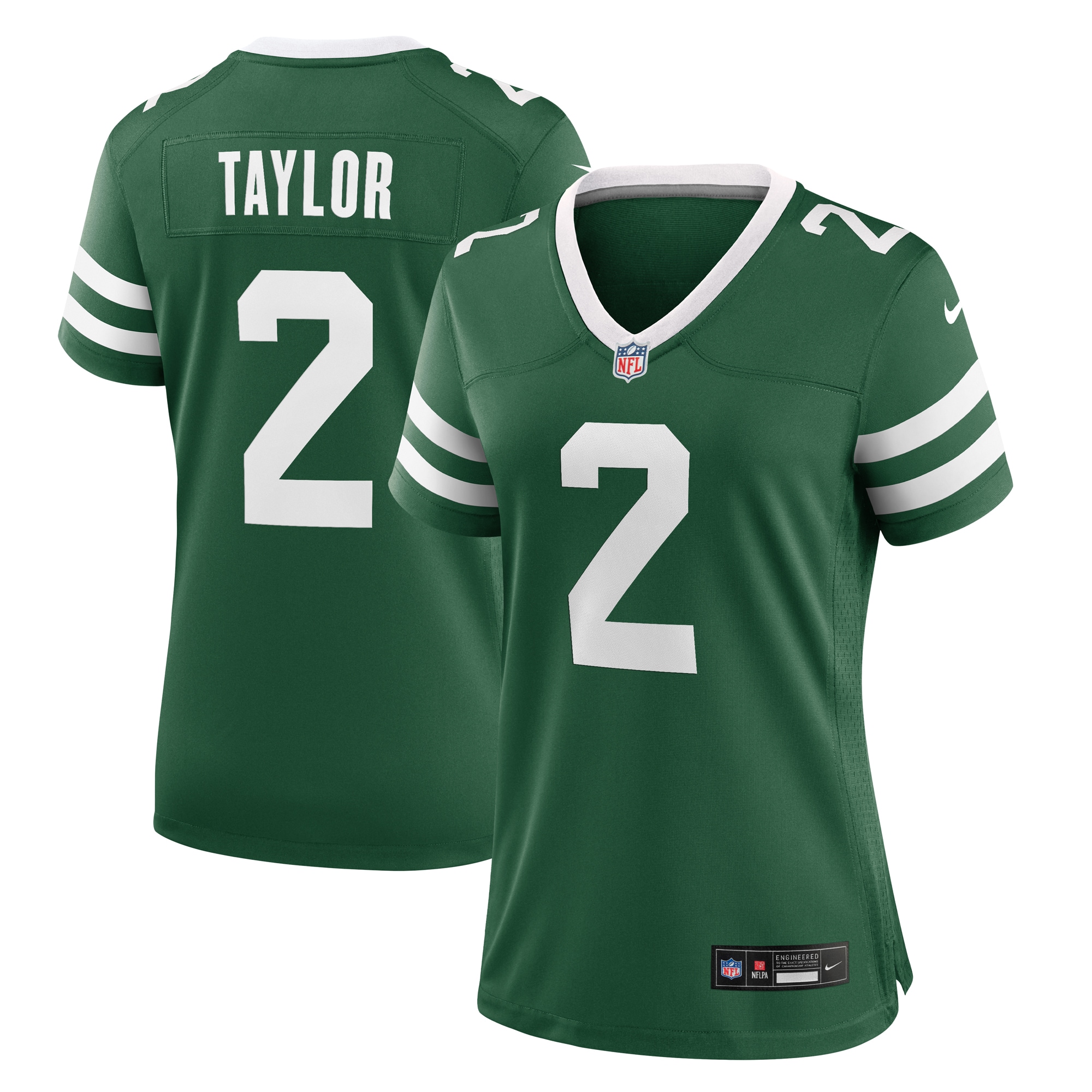 Women's New York Jets Tyrod Taylor Legacy Green Team Game Jersey JS3737 Saliibo