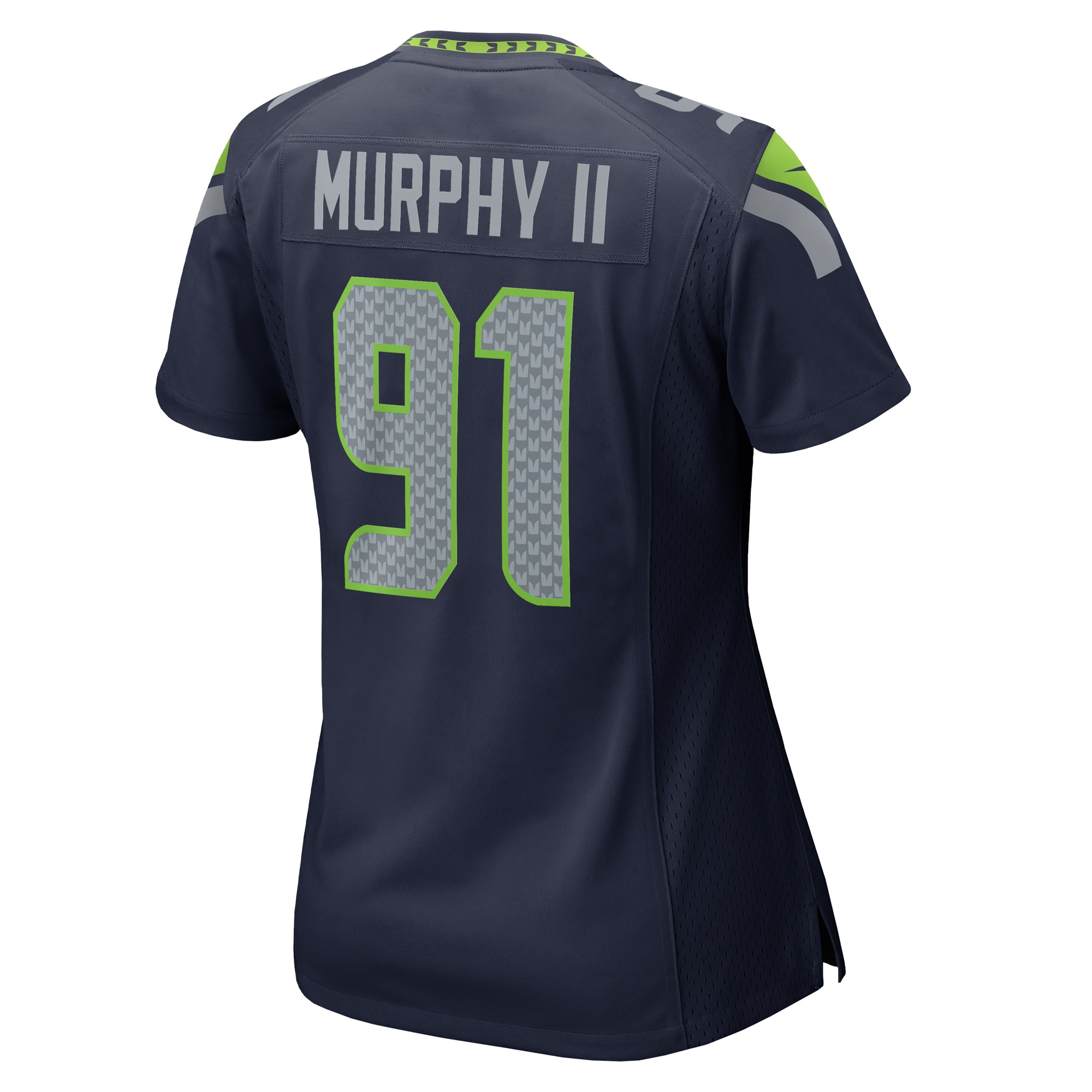 Women's Seattle Seahawks Byron Murphy II College Navy Game Jersey JS7970 Saliibo - Image 3