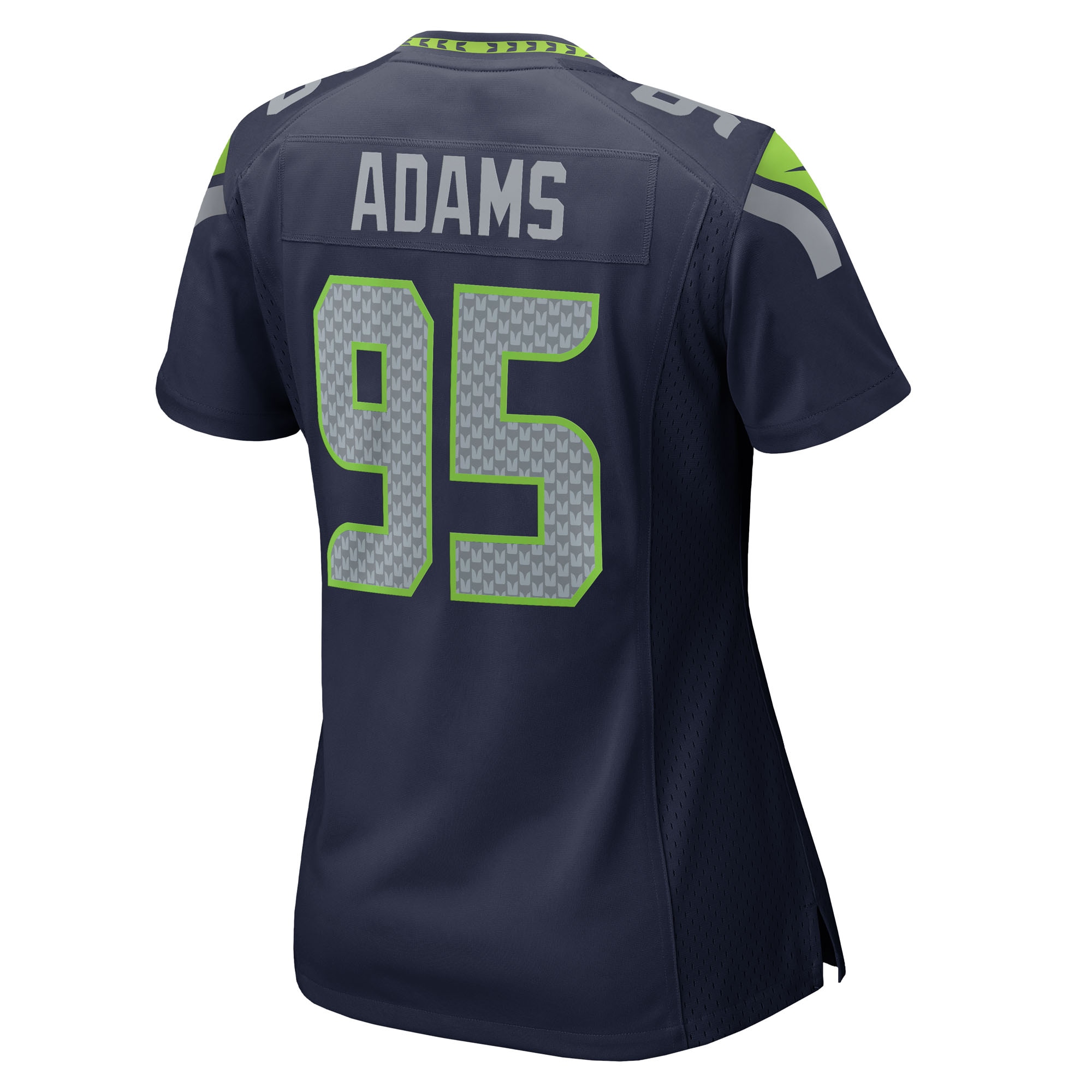 Women's Seattle Seahawks Myles Adams College Navy Team Game Jersey JS7501 Saliibo - Image 3
