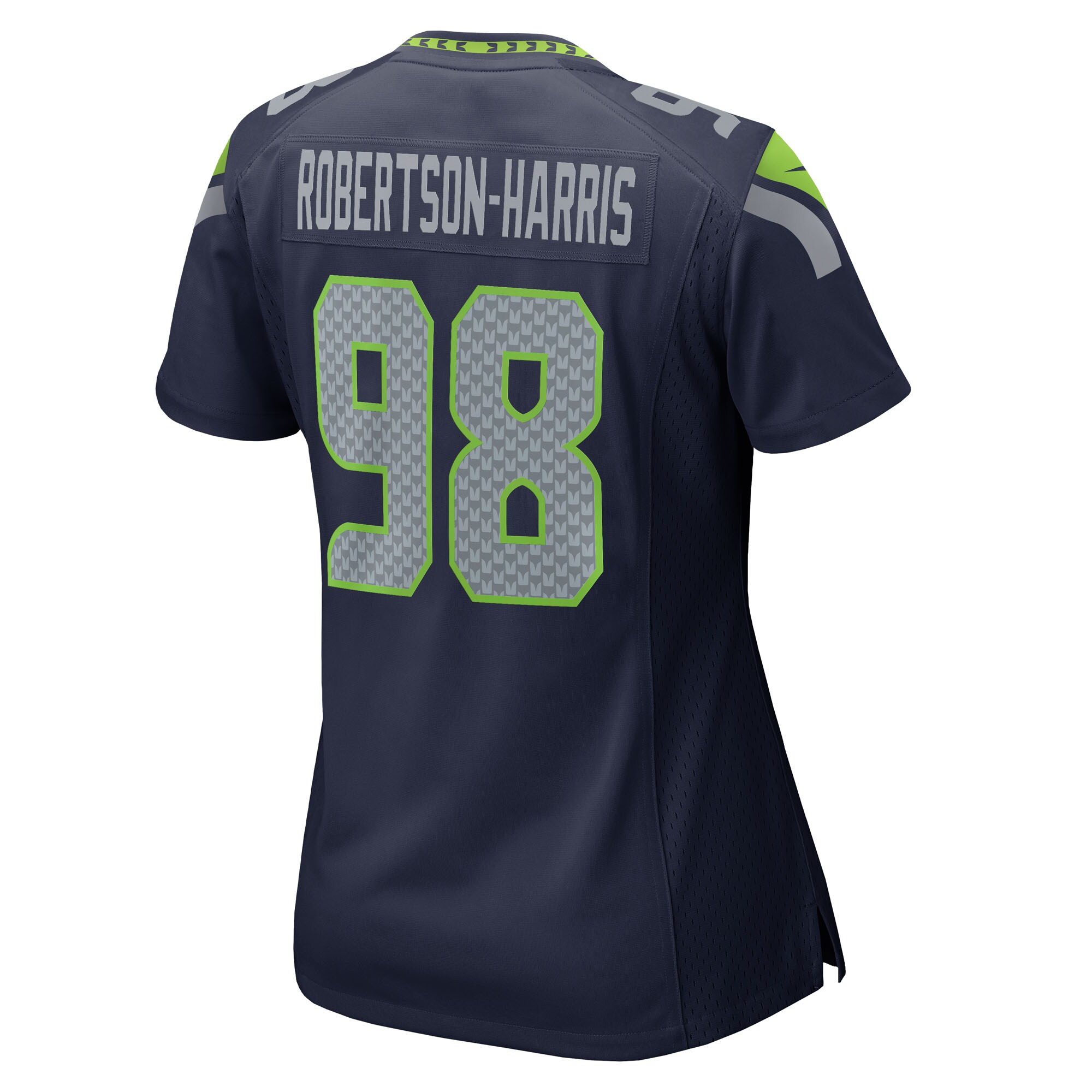 Women's Seattle Seahawks Roy Robertson-Harris College Navy Team Game Jersey JS7306 Saliibo - Image 3
