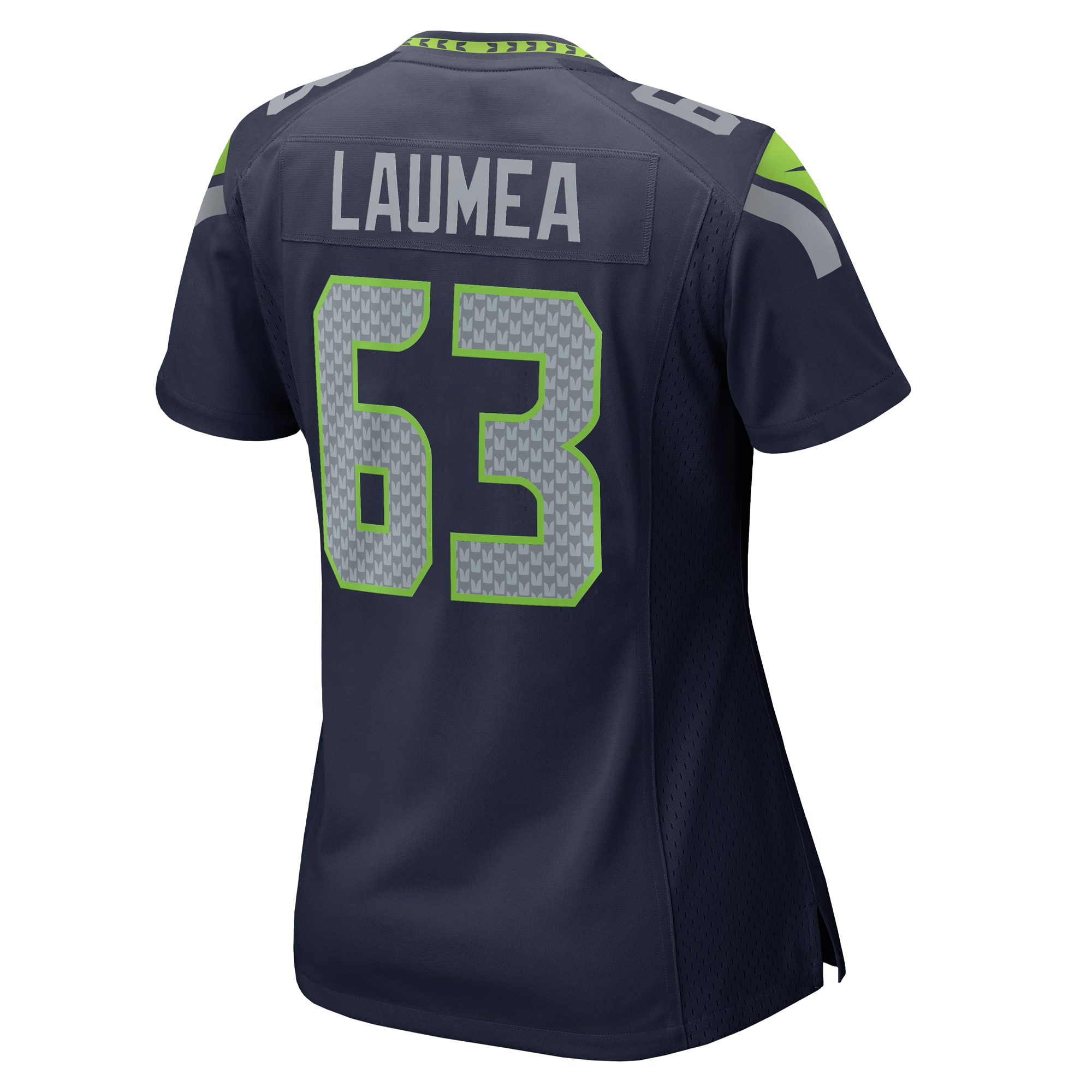 Women's Seattle Seahawks Sataoa Laumea College Navy Game Jersey JS8941 Saliibo - Image 3