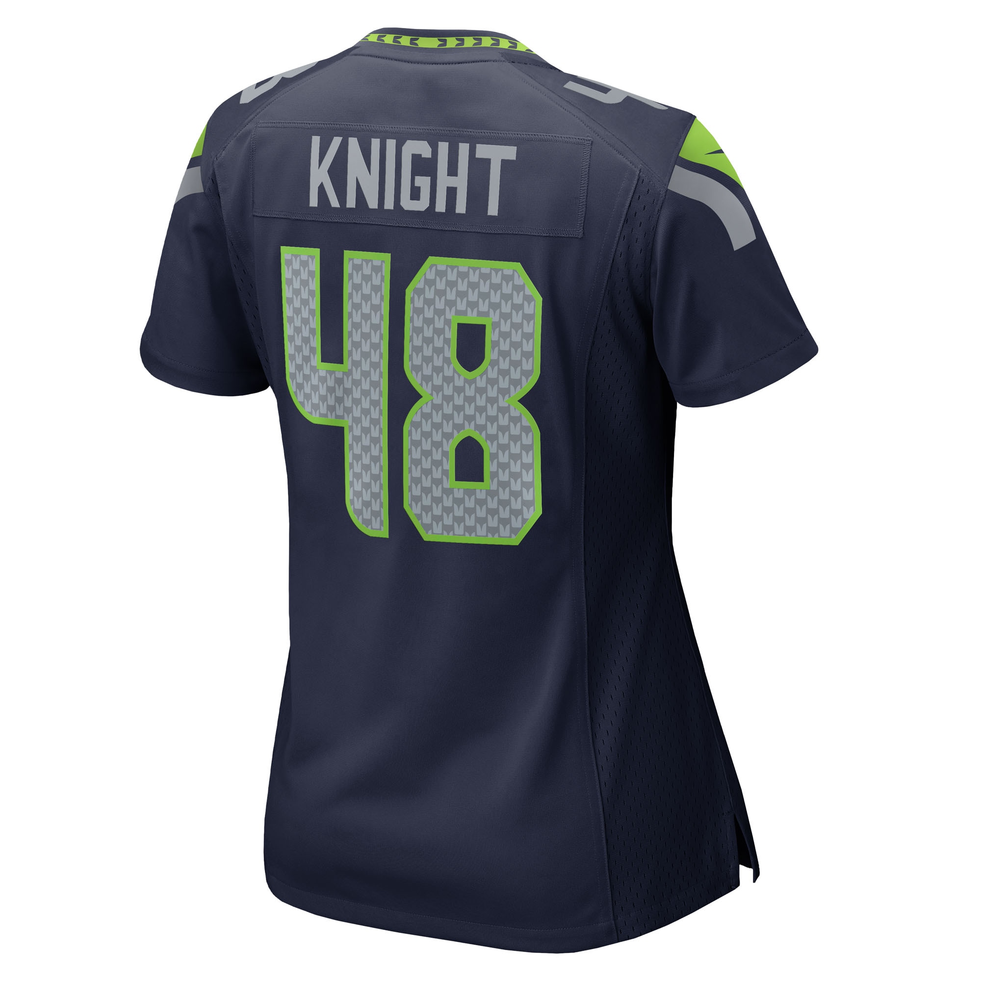 Women's Seattle Seahawks Tyrice Knight College Navy Team Game Jersey JS6507 Saliibo - Image 3