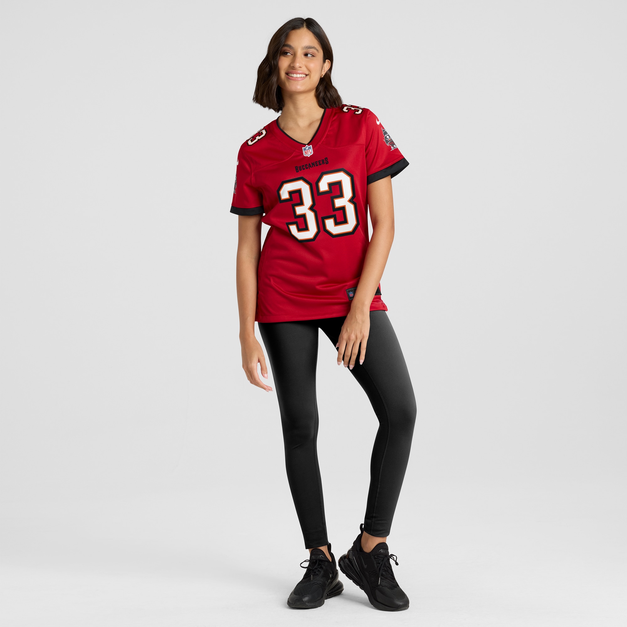 Women's Tampa Bay Buccaneers Jose Ramirez Red Game Jersey JS5474 Saliibo - Image 4