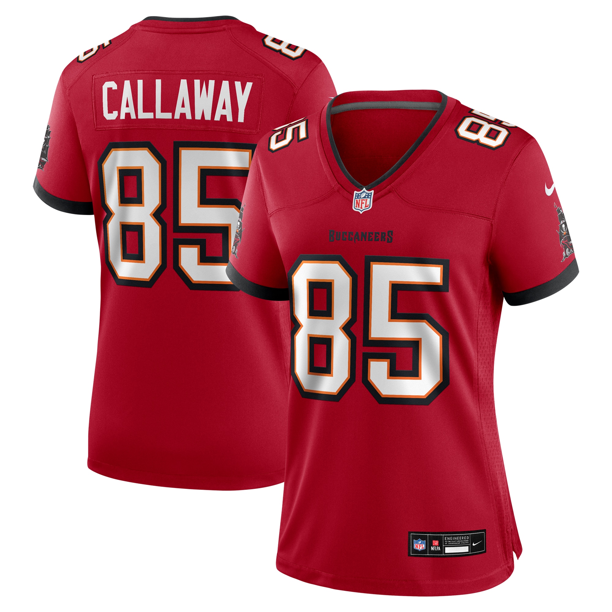 Women's Tampa Bay Buccaneers Marquez Callaway Red Game Jersey JS7018 Saliibo
