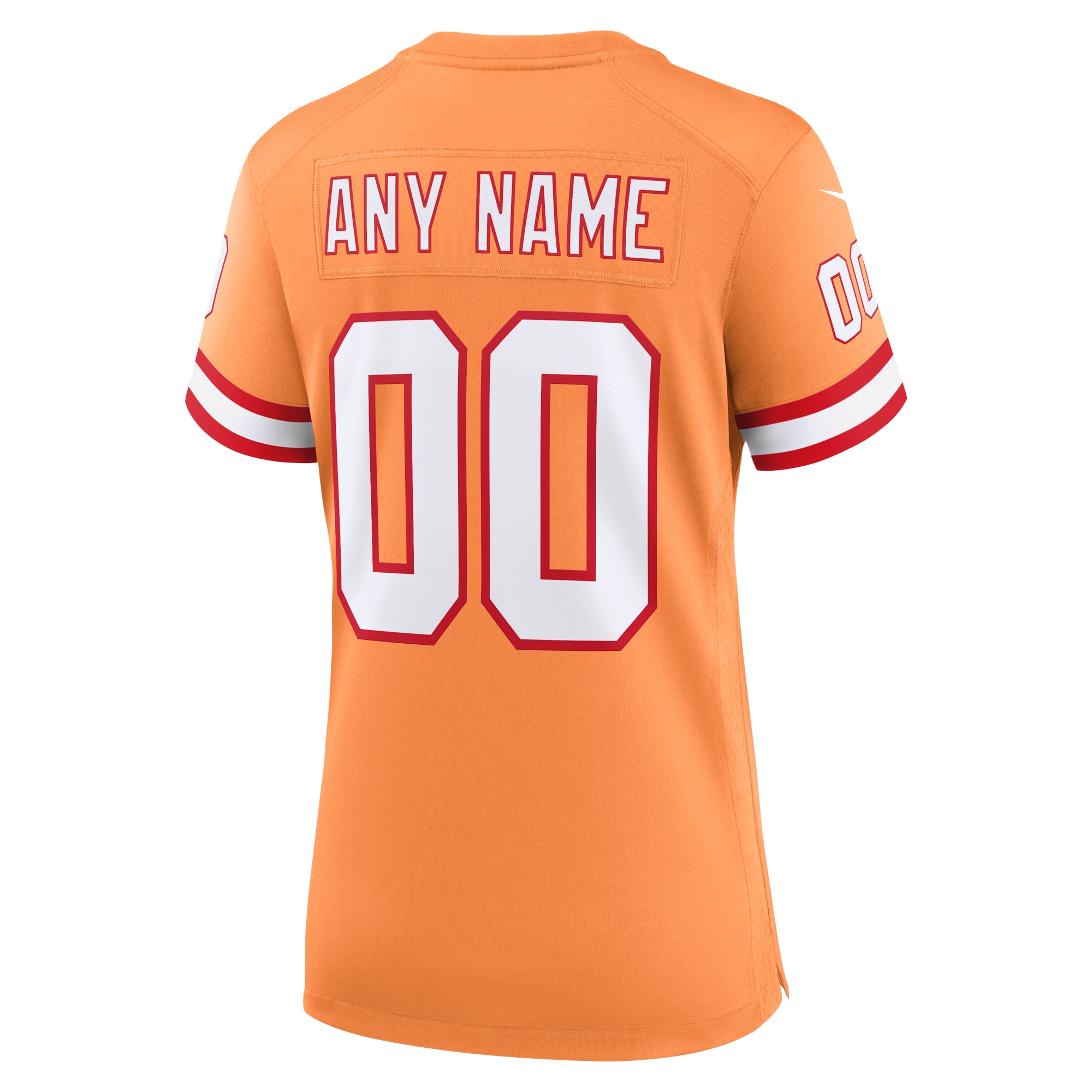 Women's Tampa Bay Buccaneers Orange Custom Throwback Game Jersey JS1197 Saliibo - Image 3