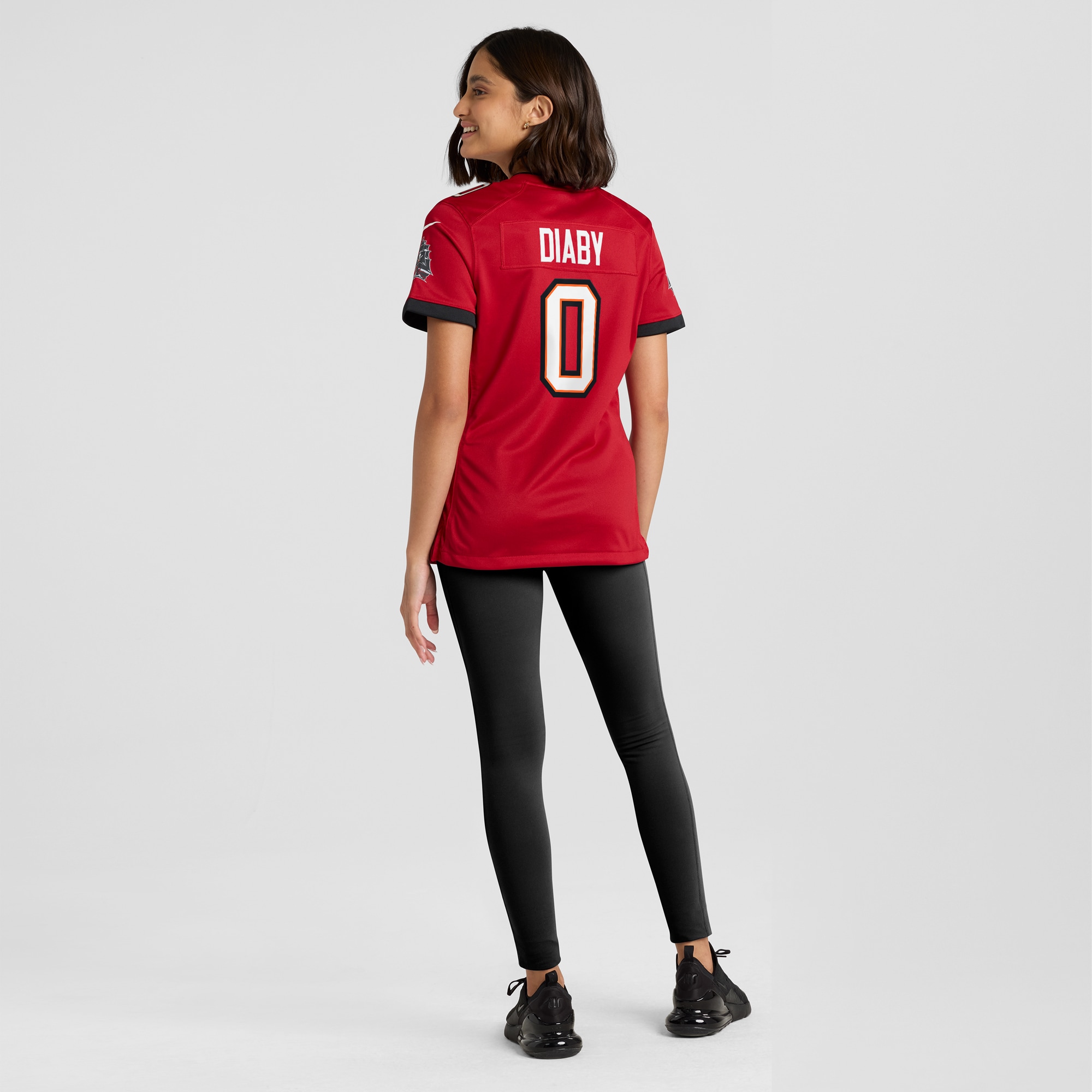Women's Tampa Bay Buccaneers YaYa Diaby Red Game Jersey JS9790 Saliibo - Image 5