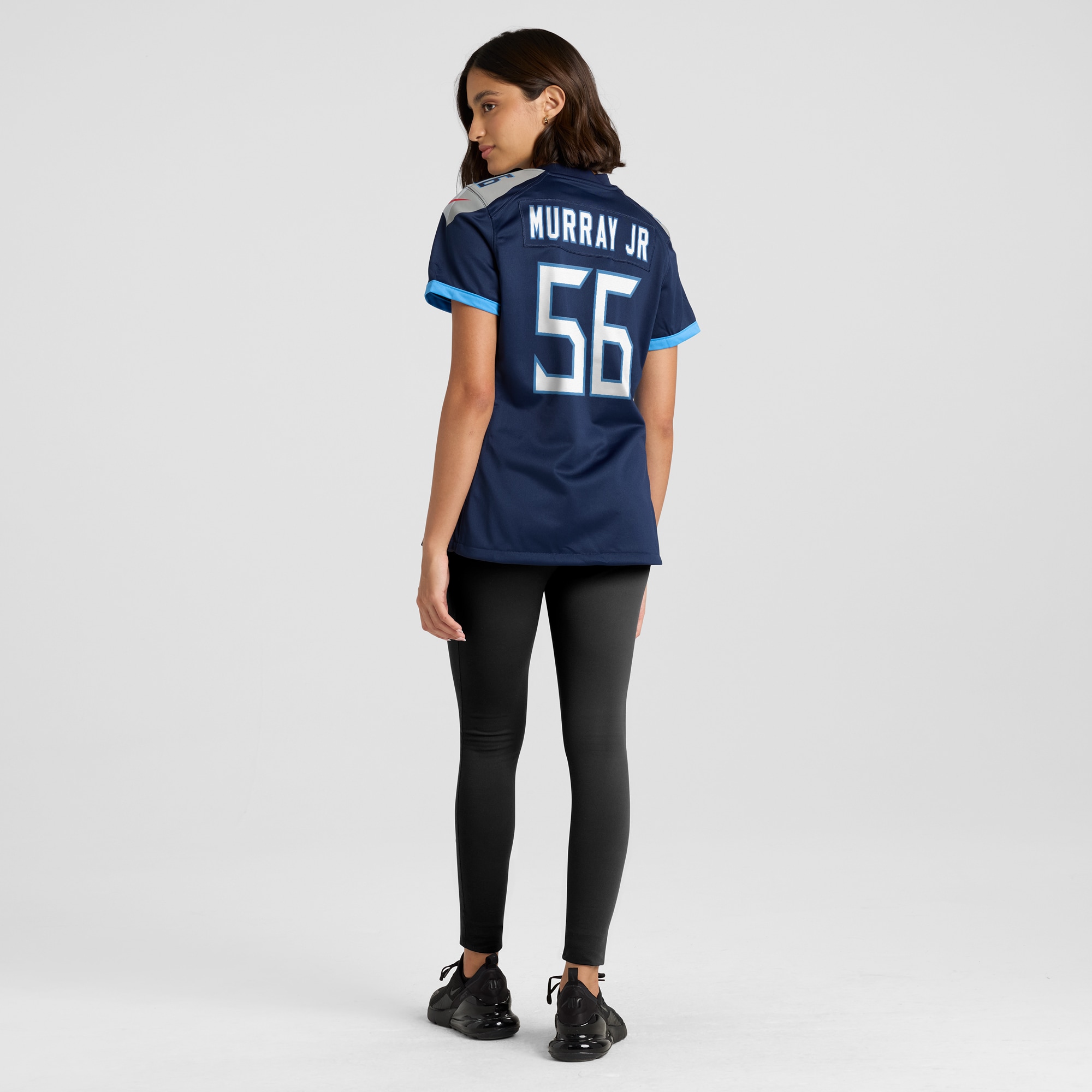 Women's Tennessee Titans Kenneth Murray Jr. Navy Game Jersey JS1428 Saliibo - Image 5
