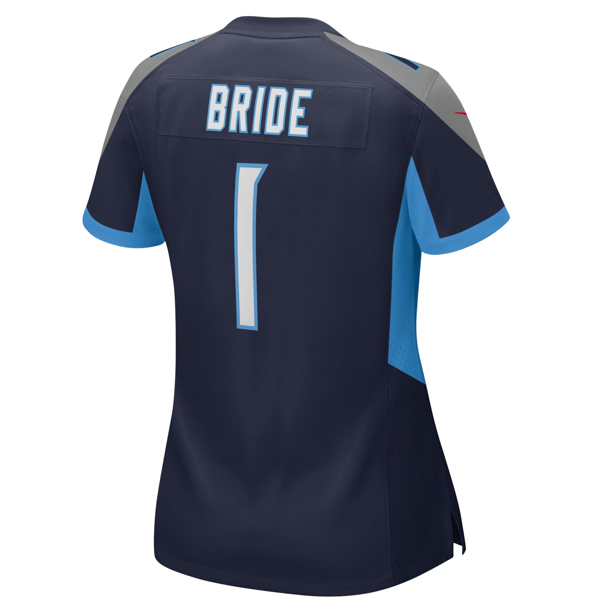 Women's Tennessee Titans Number 1 Bride Navy Game Jersey JS4528 Saliibo - Image 3