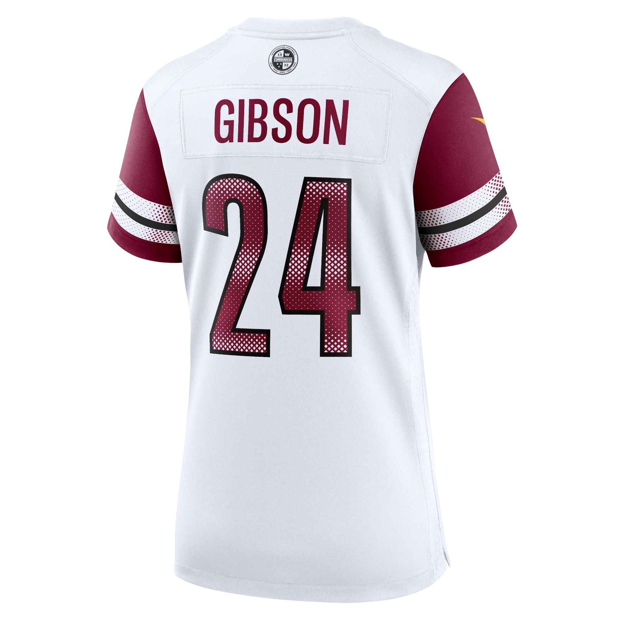 Women's Washington Commanders Antonio Gibson White Game Jersey JS8687 Saliibo - Image 3