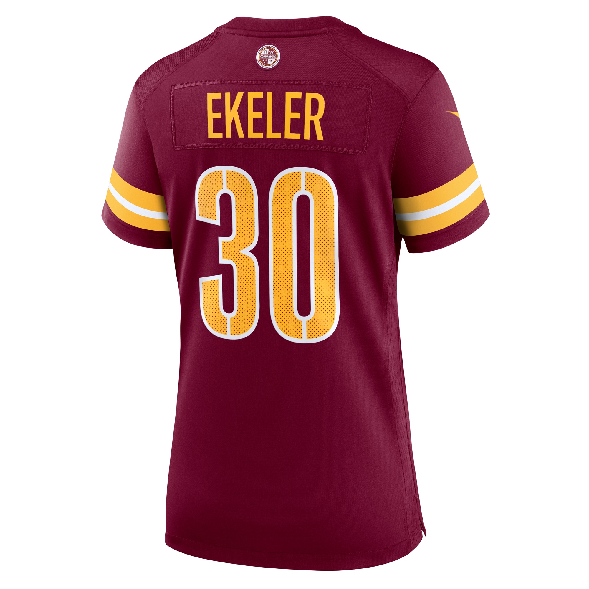 Women's Washington Commanders Austin Ekeler Burgundy Game Jersey JS8663 Saliibo - Image 3