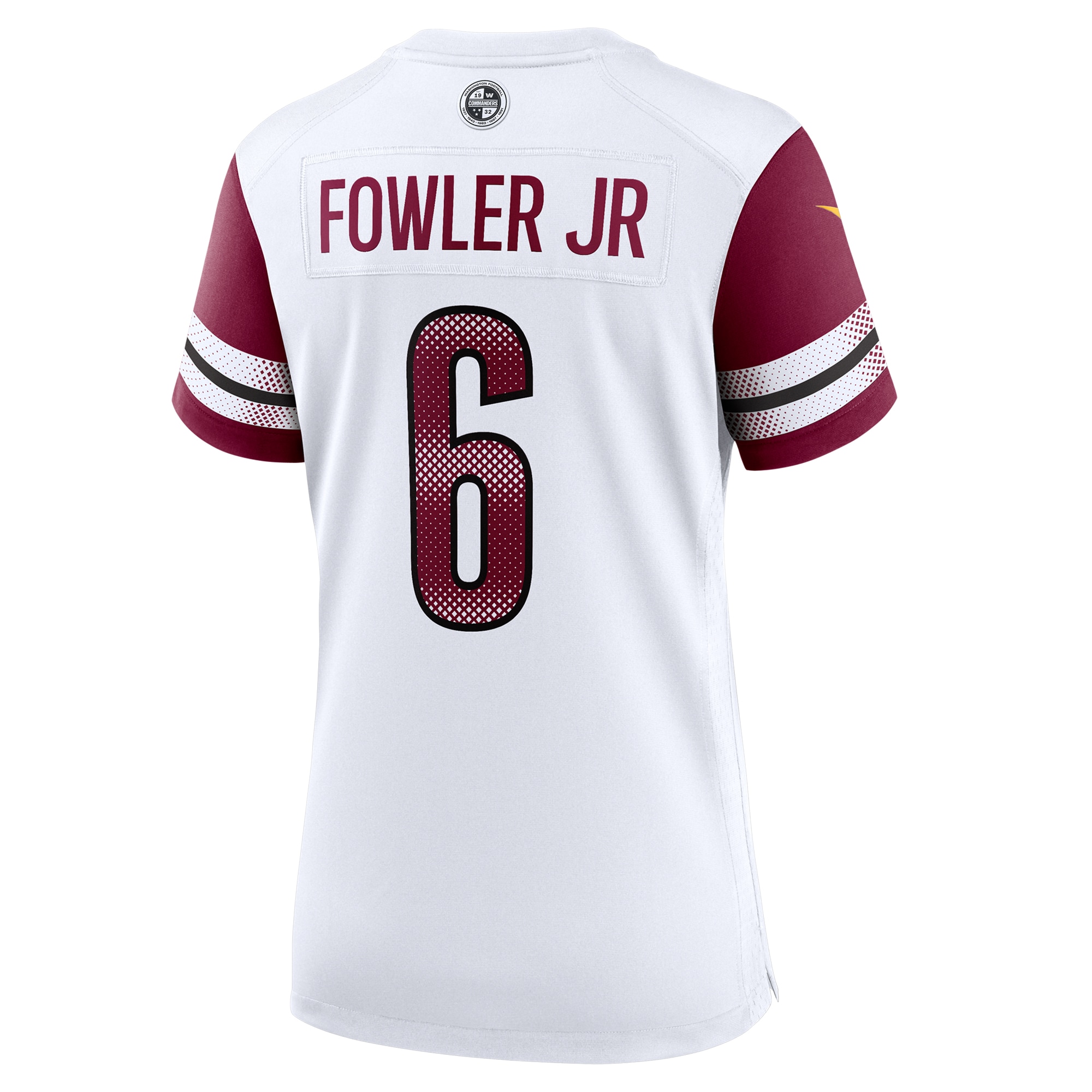 Women's Washington Commanders Dante Fowler Jr. White Game Jersey JS2364 Saliibo - Image 3