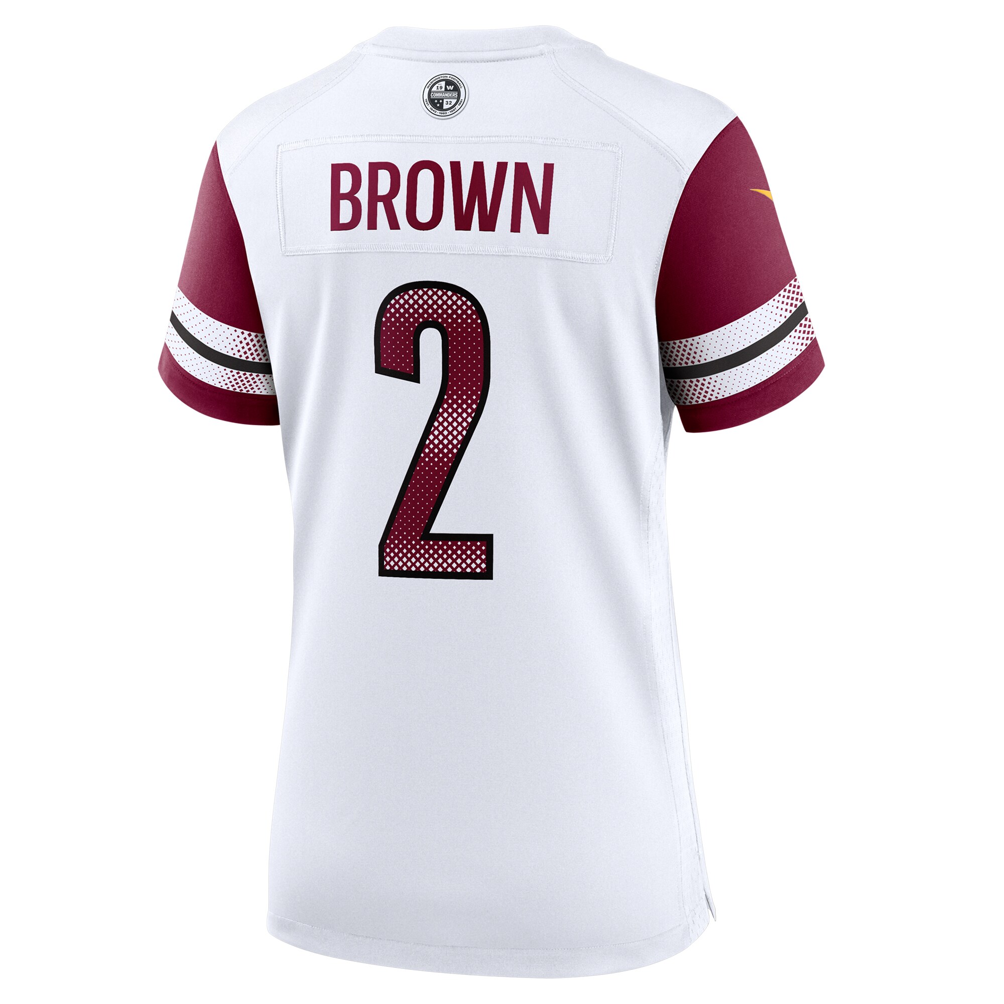 Women's Washington Commanders Dyami Brown White Game Jersey JS8273 Saliibo - Image 3
