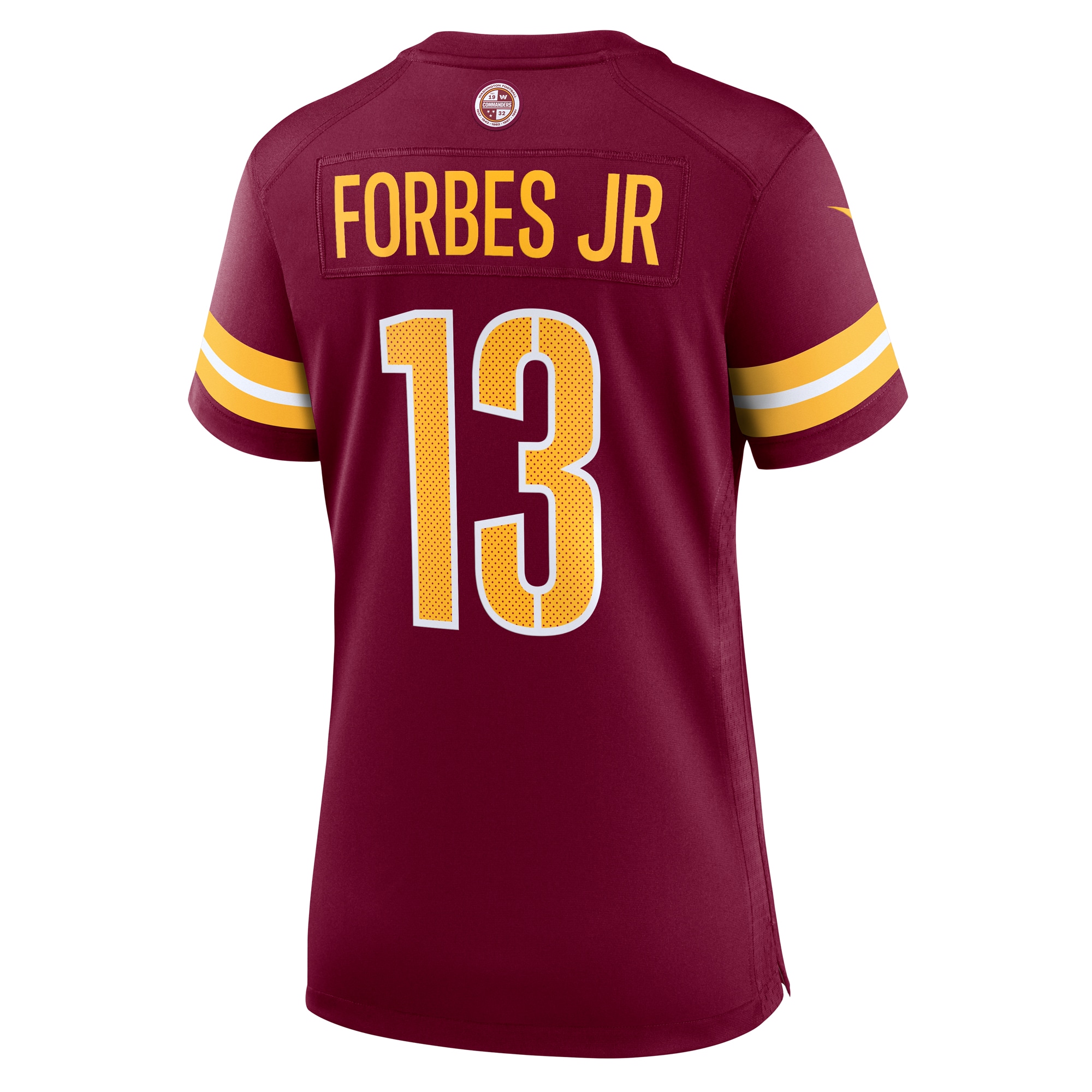 Women's Washington Commanders Emmanuel Forbes Jr. Burgundy Game Jersey JS4760 Saliibo - Image 3