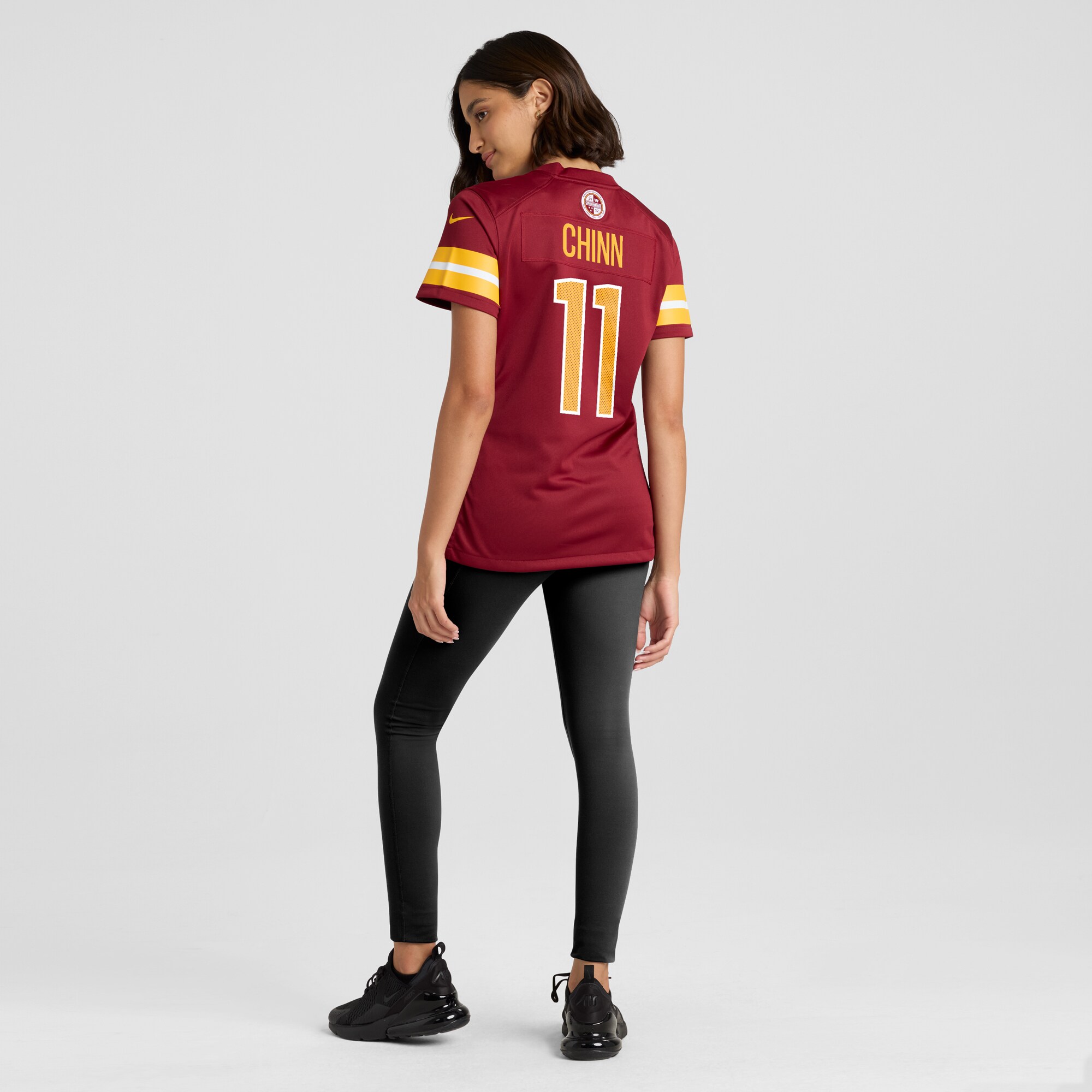 Women's Washington Commanders Jeremy Chinn Burgundy Game Jersey JS6228 Saliibo - Image 5