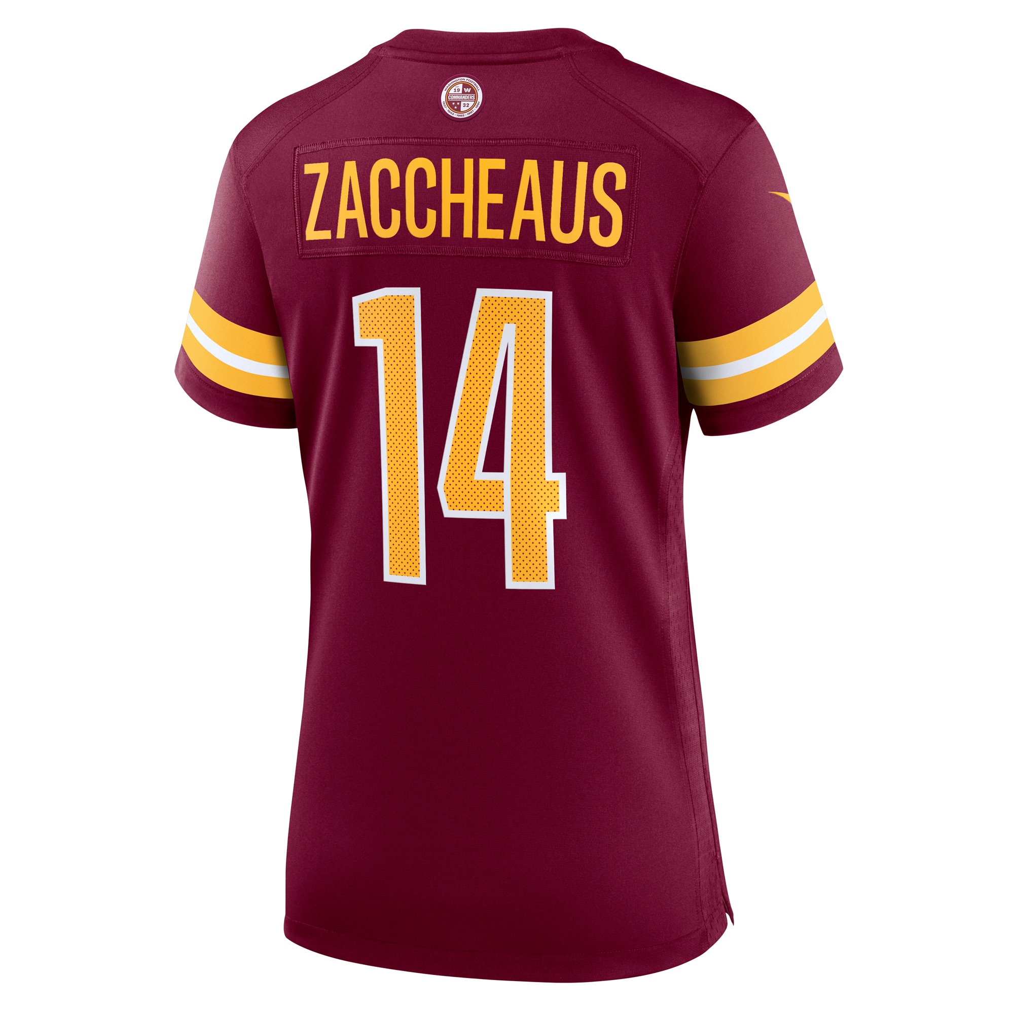 Women's Washington Commanders Olamide Zaccheaus Burgundy Game Jersey JS2575 Saliibo - Image 3