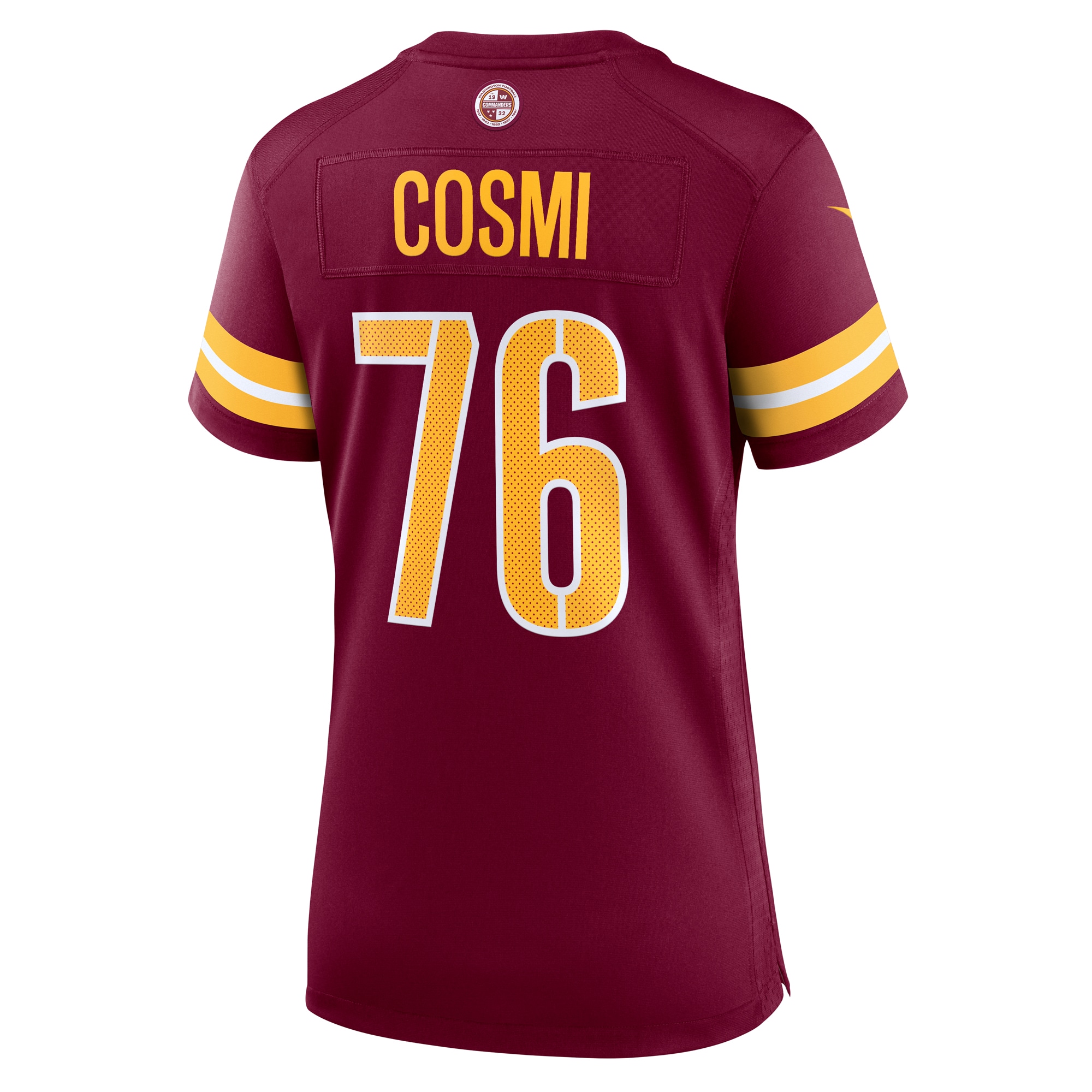 Women's Washington Commanders Sam Cosmi Burgundy Game Jersey JS4011 Saliibo - Image 3
